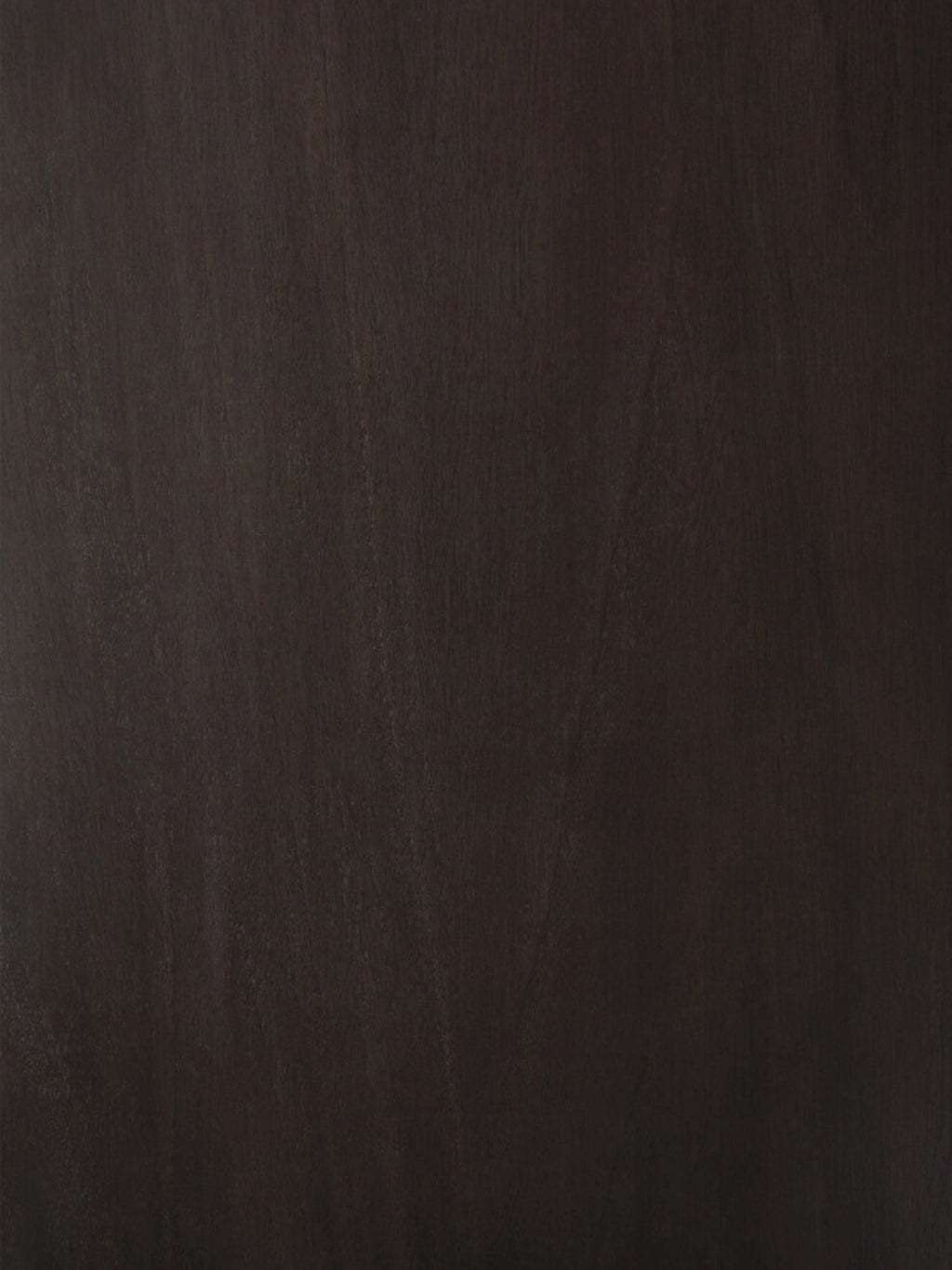 Ethnicraft Boomerang Coffee Table, a close-up detail of the rich, dark brown mahogany wood surface, revealing its subtle grain and smooth, premium finish, perfect for a sophisticated living space.