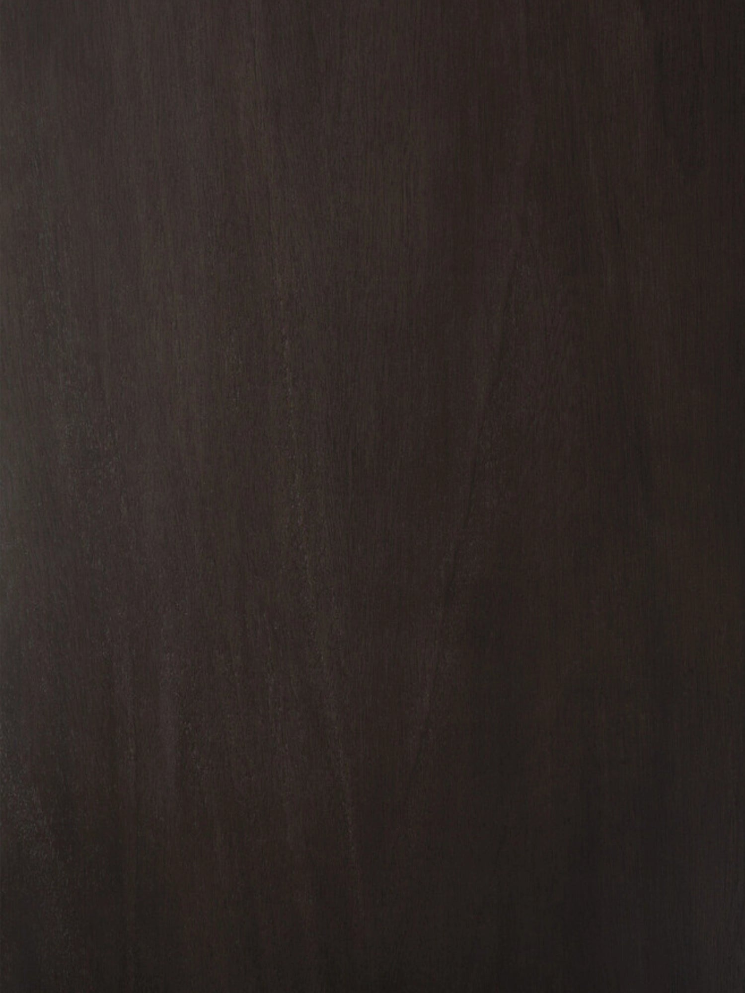 Ethnicraft Boomerang Coffee Table, a close-up detail of the rich, dark brown mahogany wood surface, revealing its subtle grain and smooth, premium finish, perfect for a sophisticated living space.