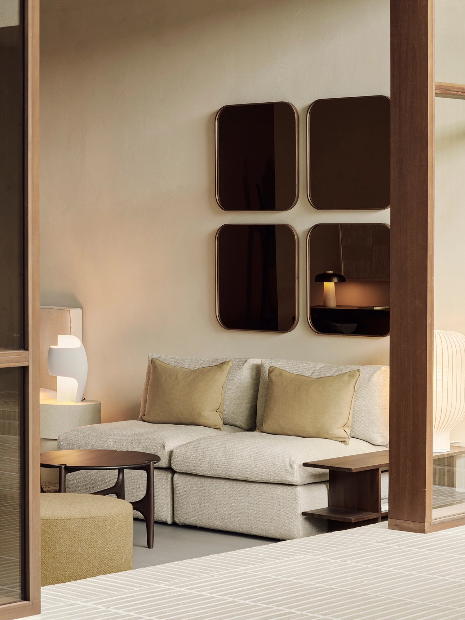 Camber Wall Mirror by Ethnicraft - THAT COOL LIVING