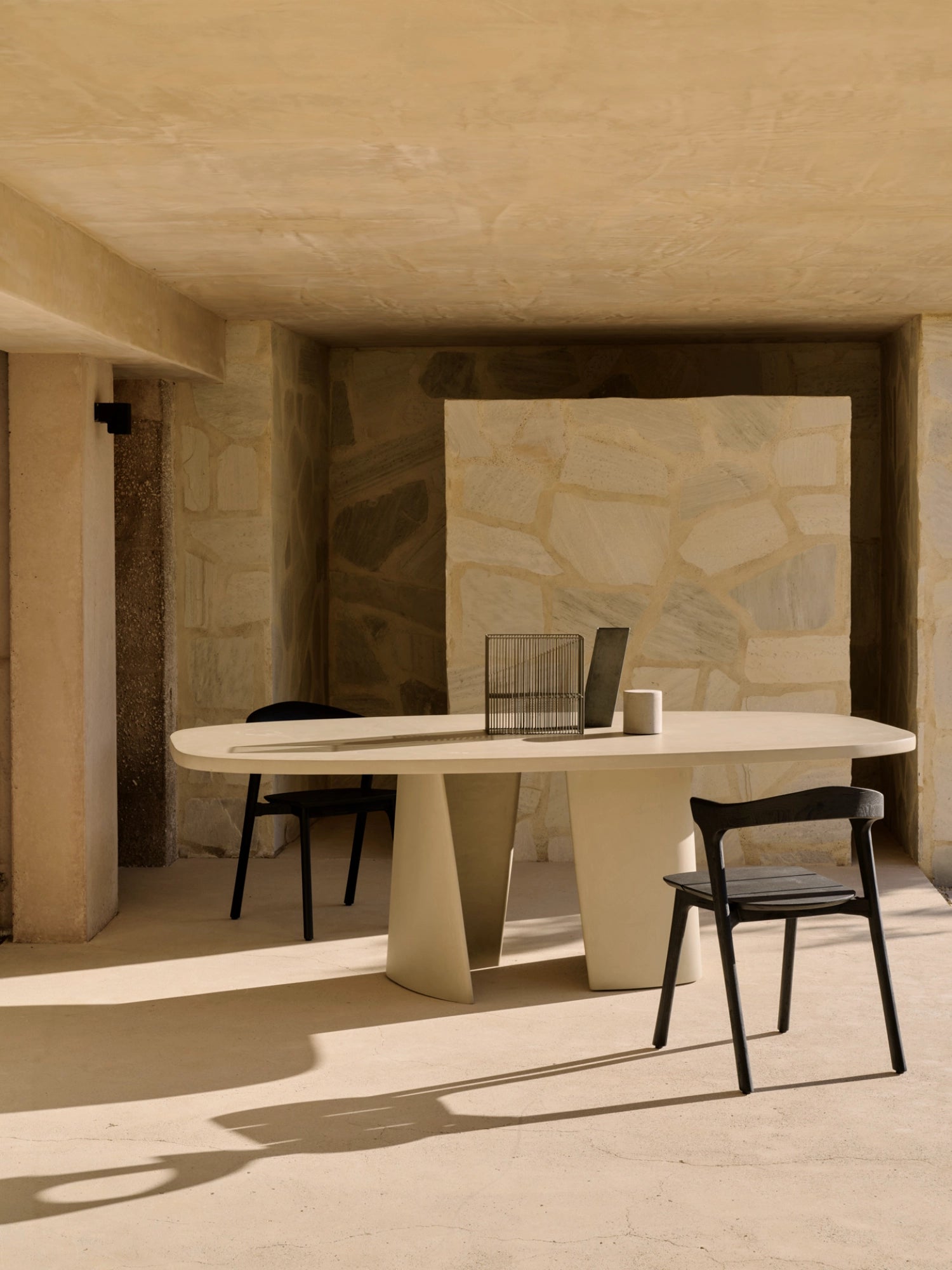 Canyon Outdoor Dining Table by Ethnicraft - THAT COOL LIVING