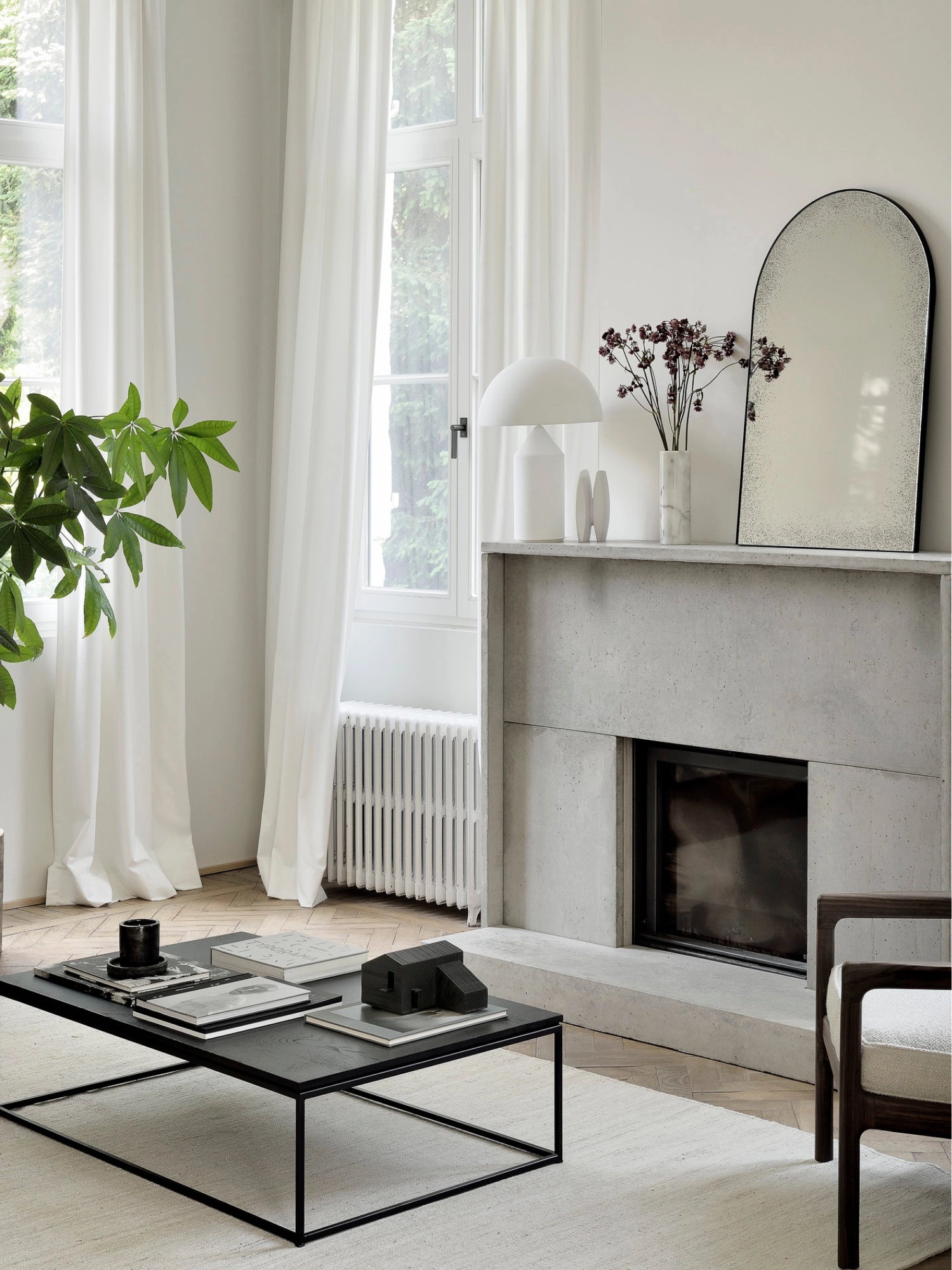 Clear Gate Wall Mirror by Ethnicraft - THAT COOL LIVING