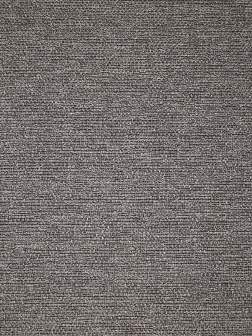 Ethnicraft Jack Outdoor Dining Chair Without Armrest, upholstered in a durable, coarse woven charcoal grey outdoor performance fabric with a heathered texture.