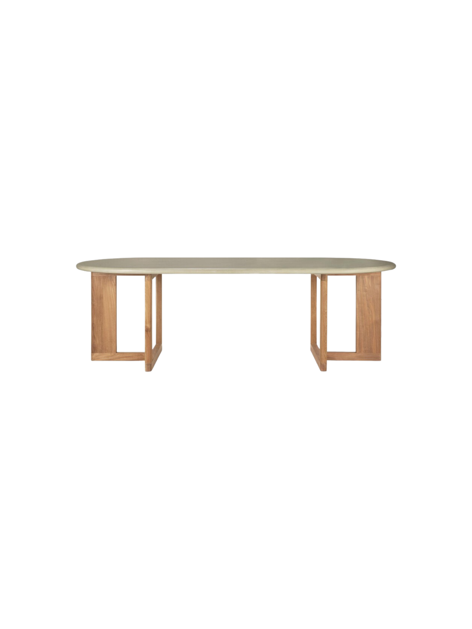Trestle Outdoor Dining Table by Ethnicraft - THAT COOL LIVING