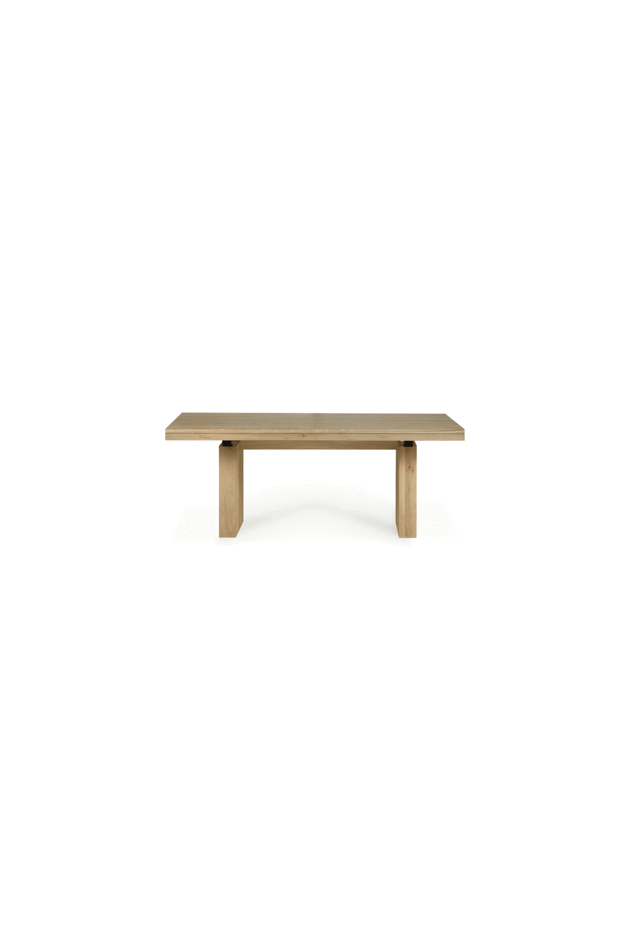Double Extendable Dining Table by Ethnicraft - THAT COOL LIVING