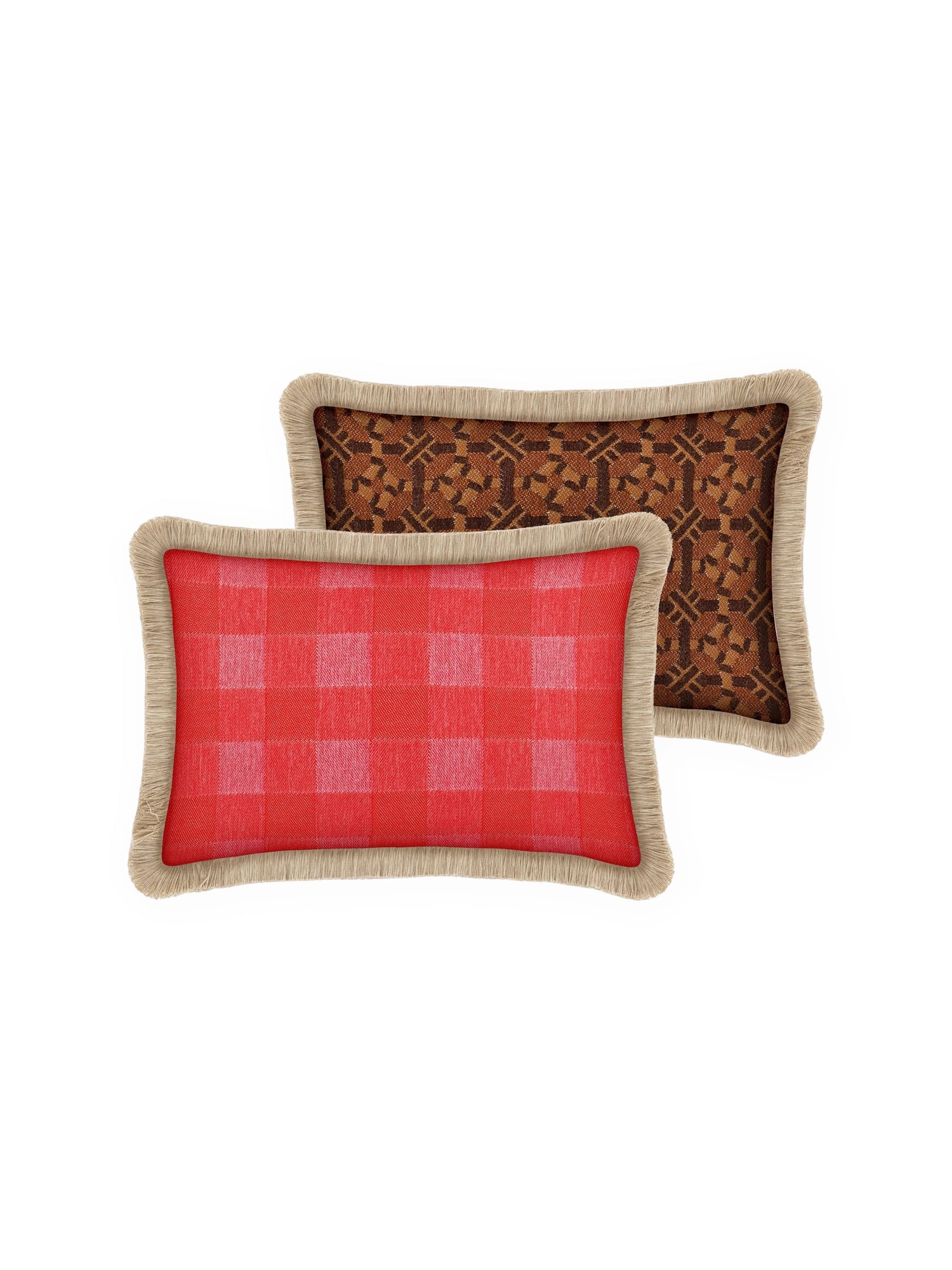 Double Sided Brigitte & Coco Throw Pillow by Palais - THAT COOL LIVING