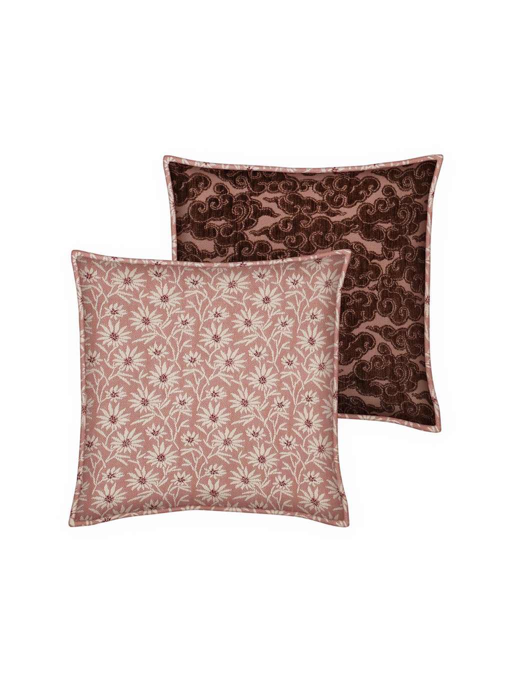 Double Sided Mako & Yin Throw Pillow
