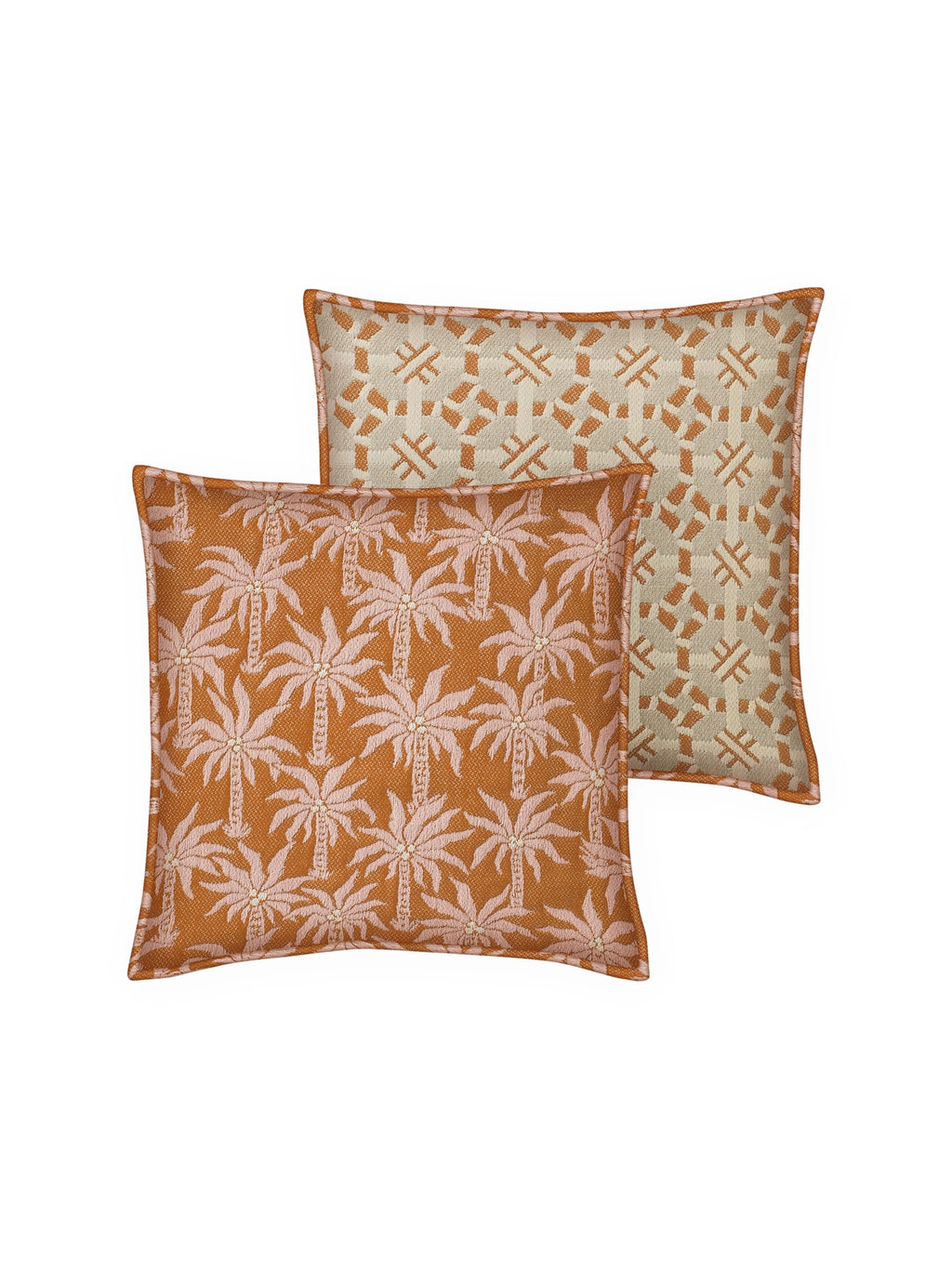 Double Sided Laura & Coco Throw Pillow