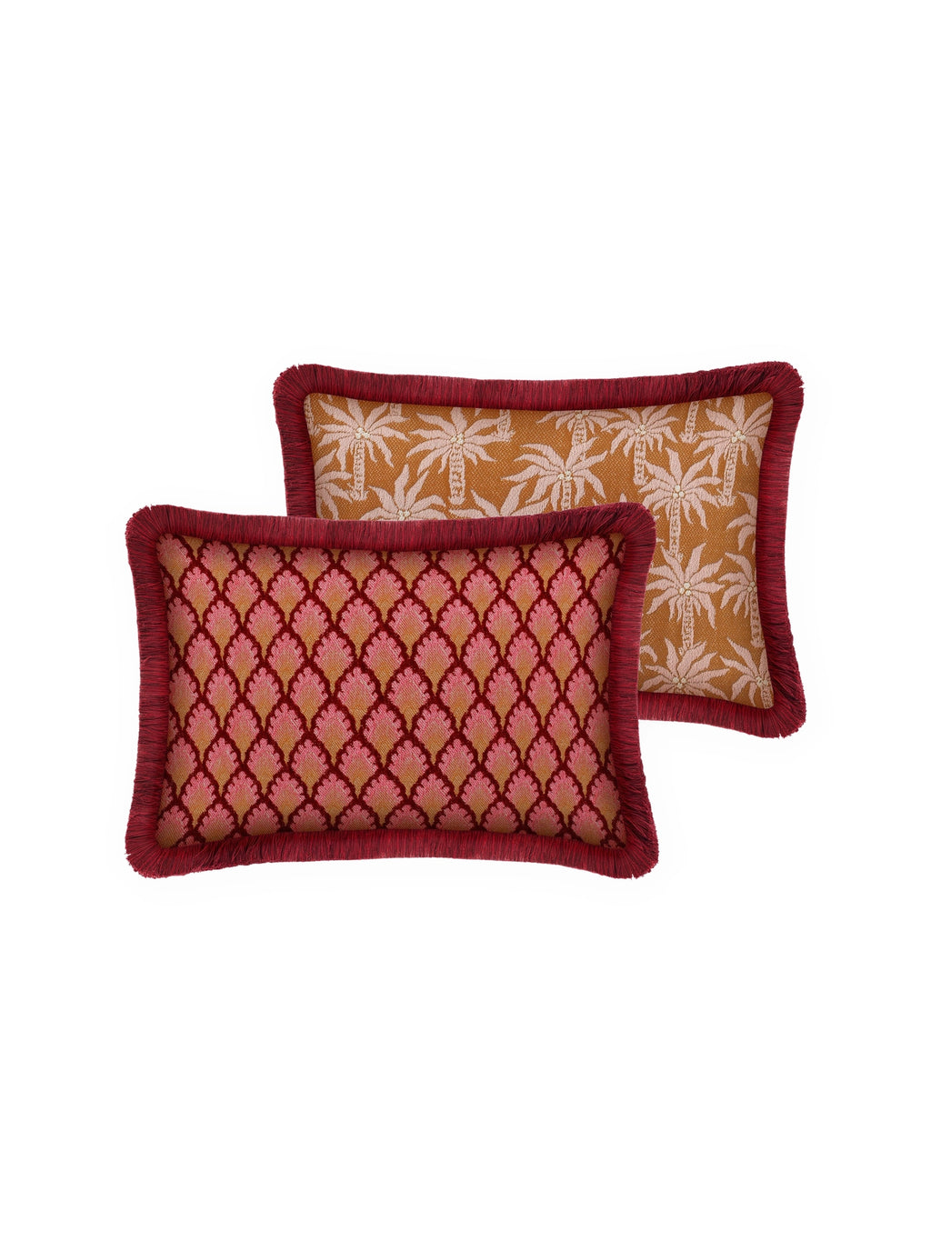 Double Sided Jessica & Laura Throw Pillow