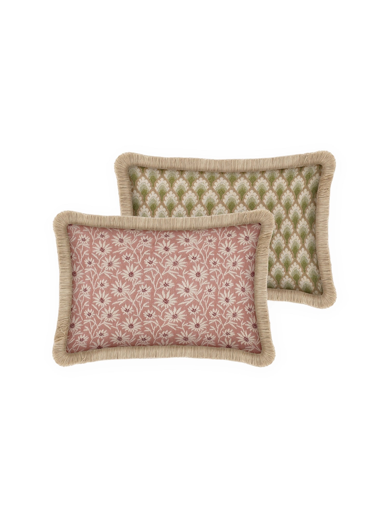 Double Sided Mako & Jessica Throw Pillow by Palais - THAT COOL LIVING