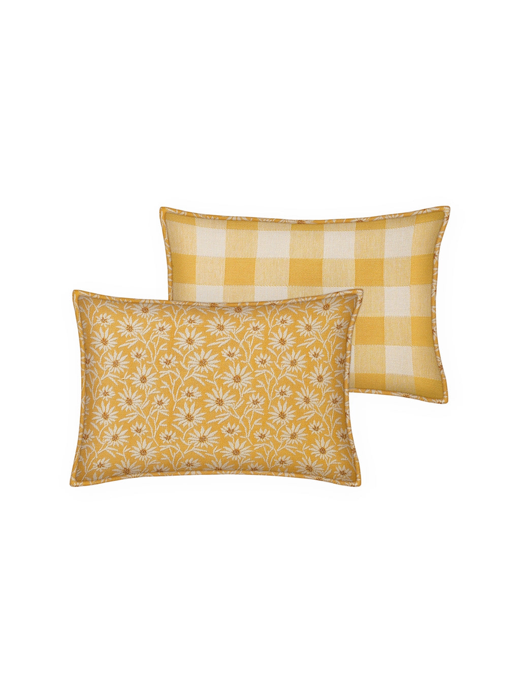 Double Sided Mako & Brigitte Throw Pillow