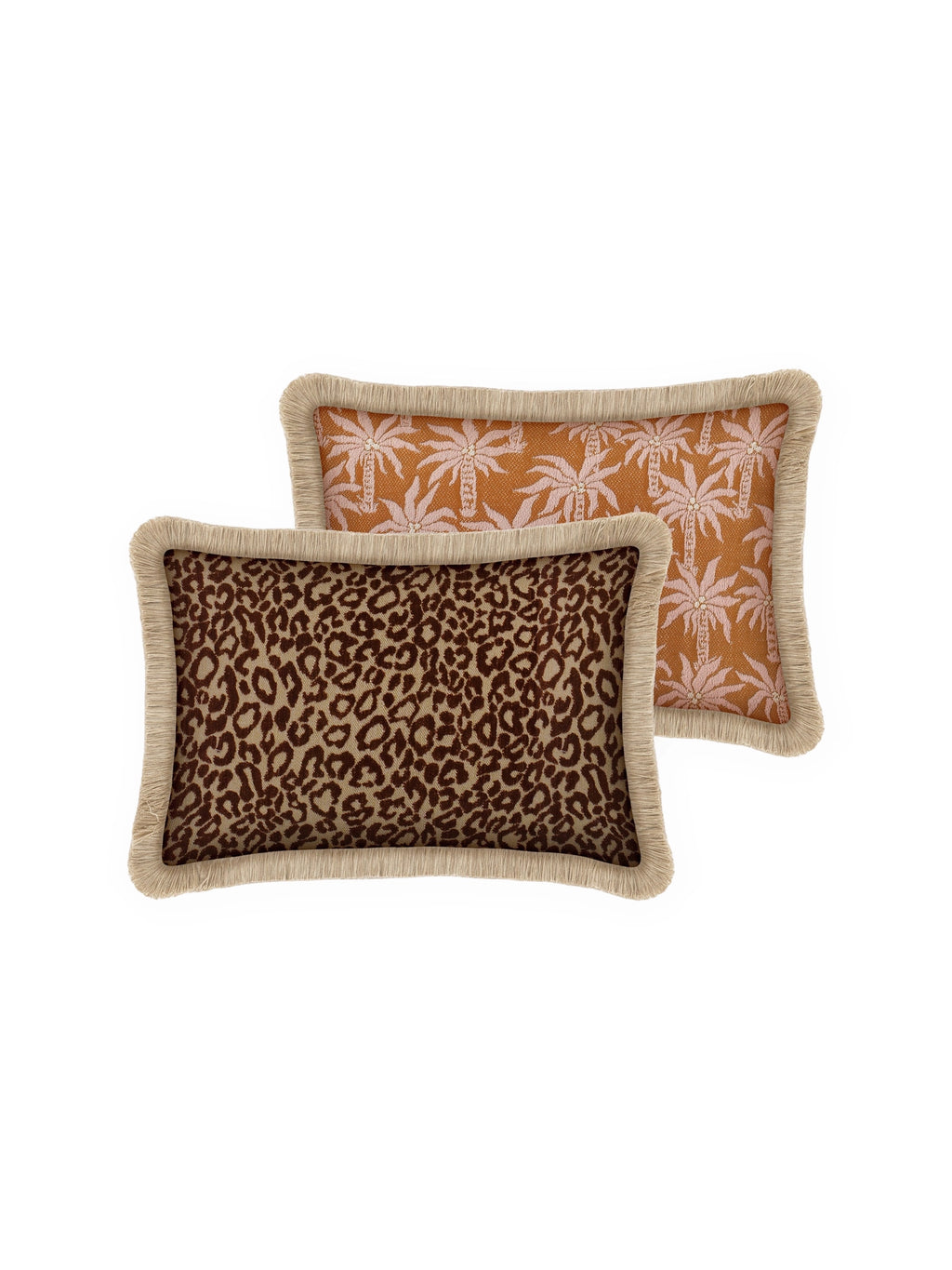 Double Sided Maya & Laura Throw Pillow