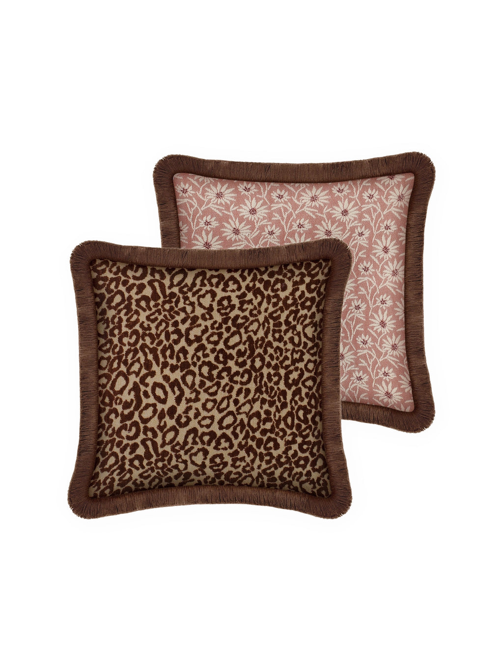 Double Sided Maya & Mako Throw Pillow