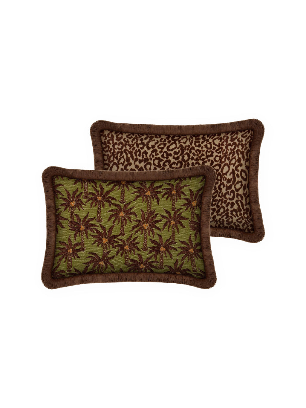 Double Sided Laura & Maya Throw Pillow