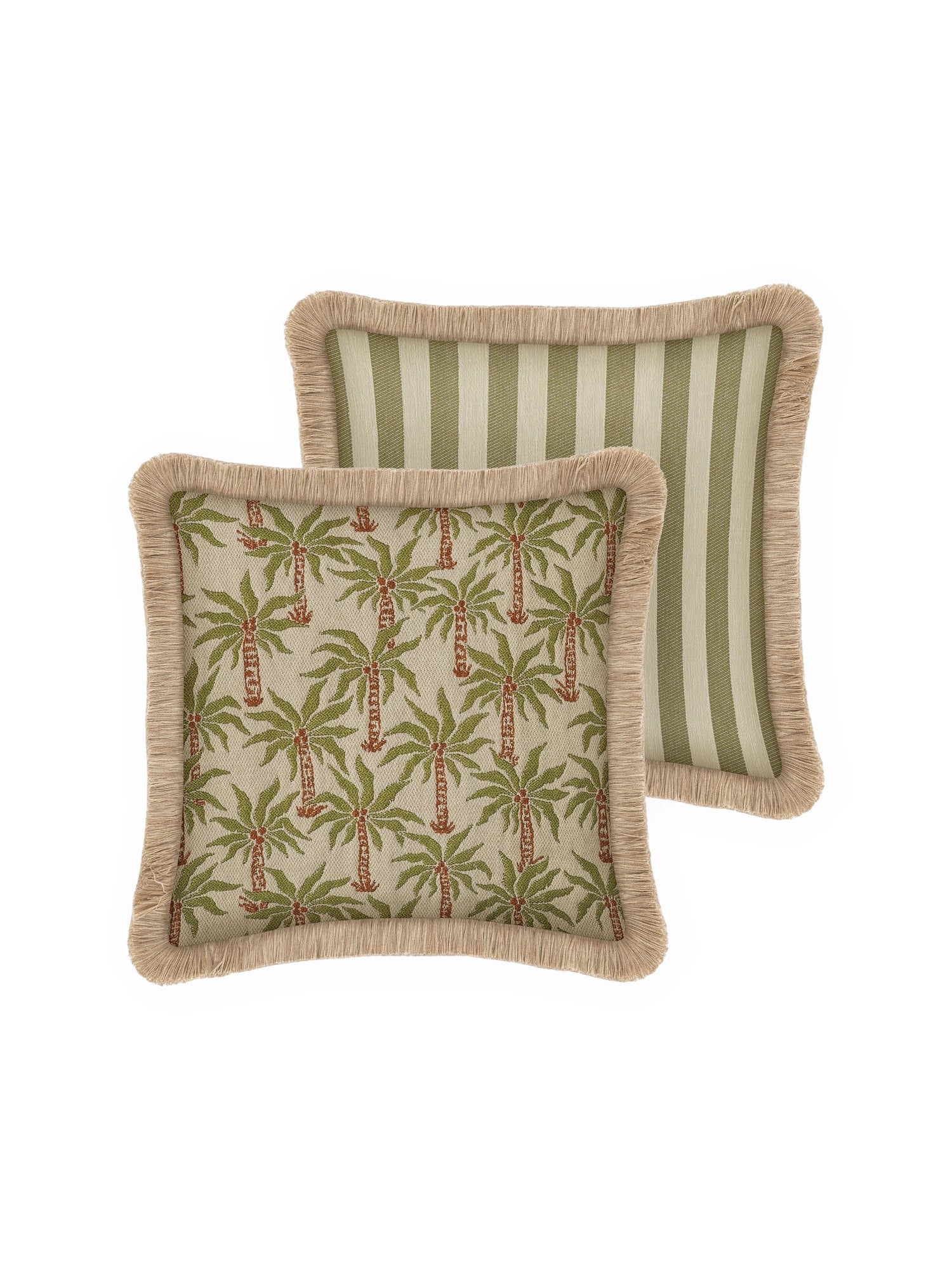 Double Sided Laura & Jackie Throw Pillow by Palais - THAT COOL LIVING