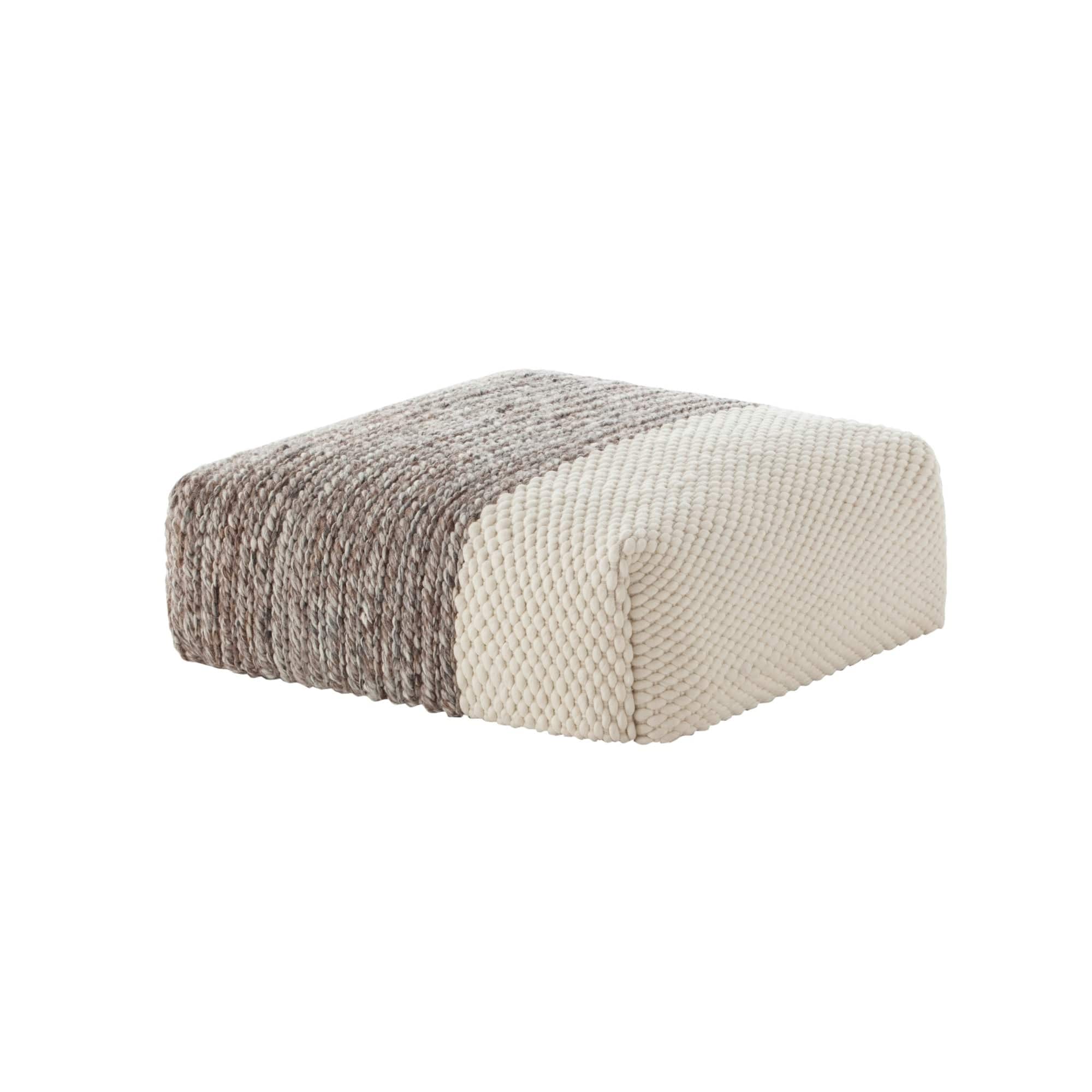 Mangas Space Plait Pouf - THAT COOL LIVING