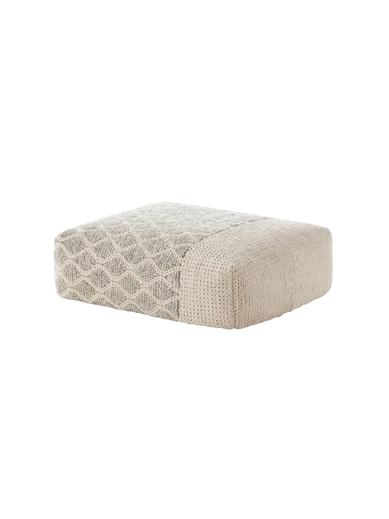 Mangas Space Rhombus Pouf by GAN Rugs - THAT COOL LIVING