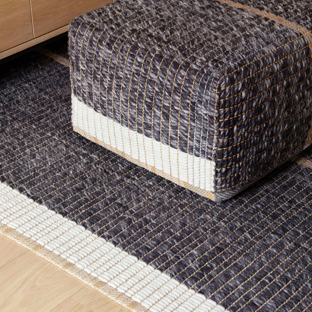 Reversible Pouf - Black - THAT COOL LIVING