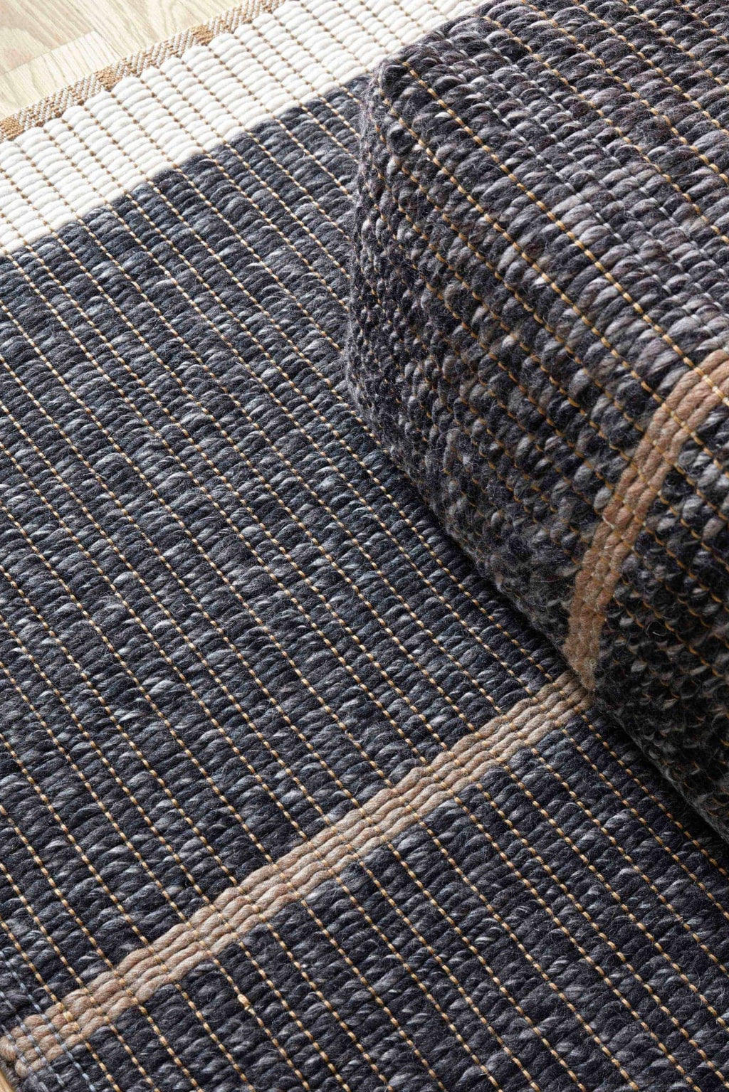 Reversible Rug - Black - THAT COOL LIVING