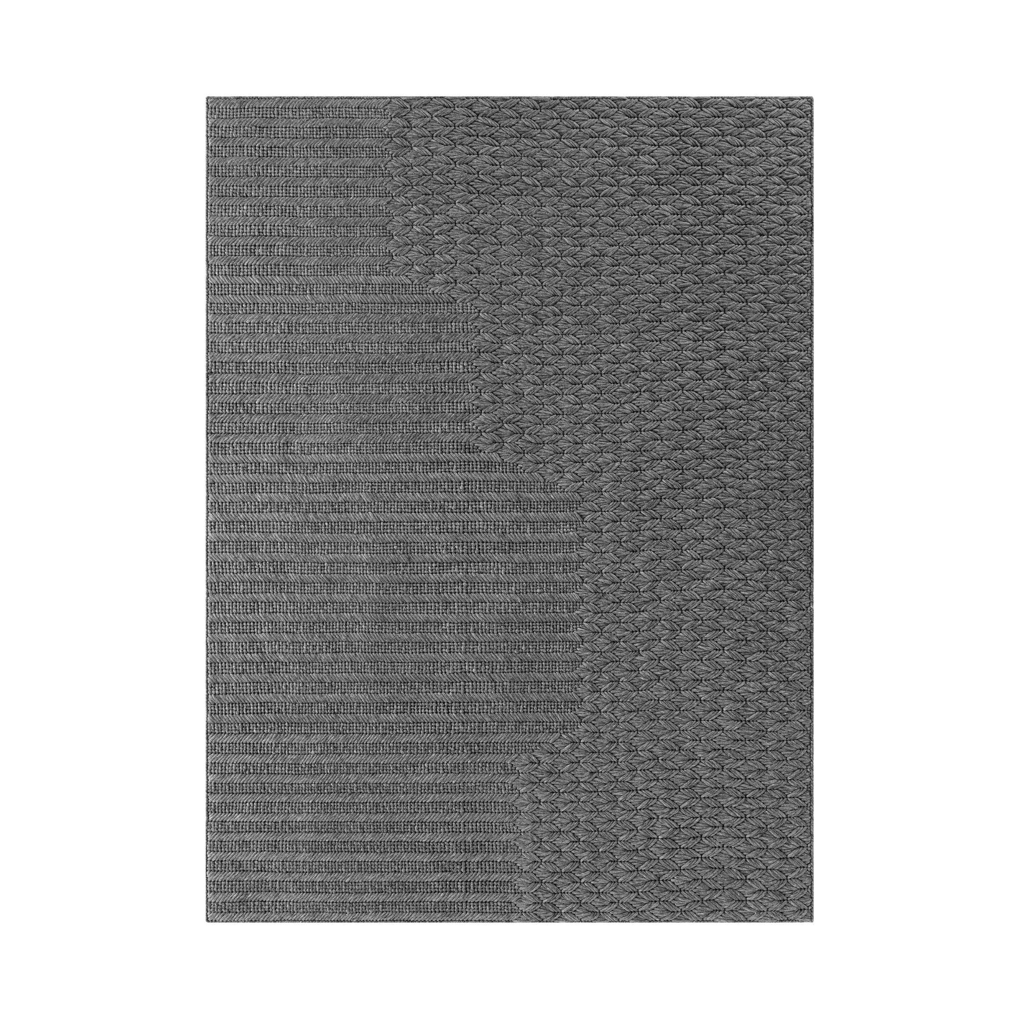 Chaddar Rug - Charcoal - THAT COOL LIVING