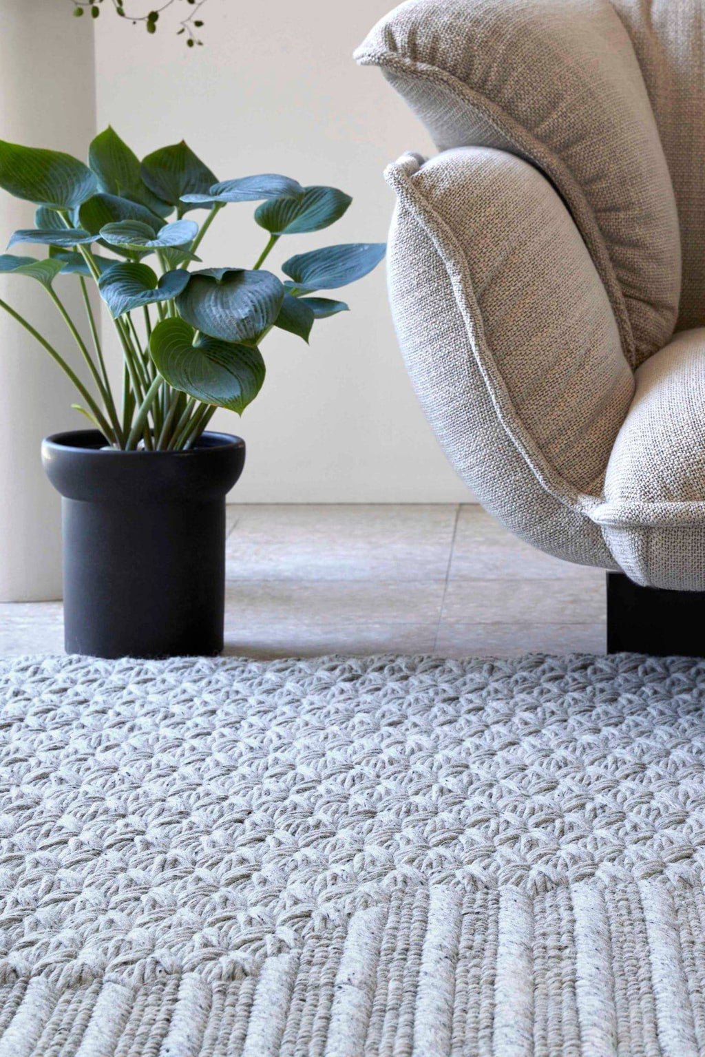 Chaddar Rug - Grey - THAT COOL LIVING