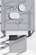 Blau High Stool