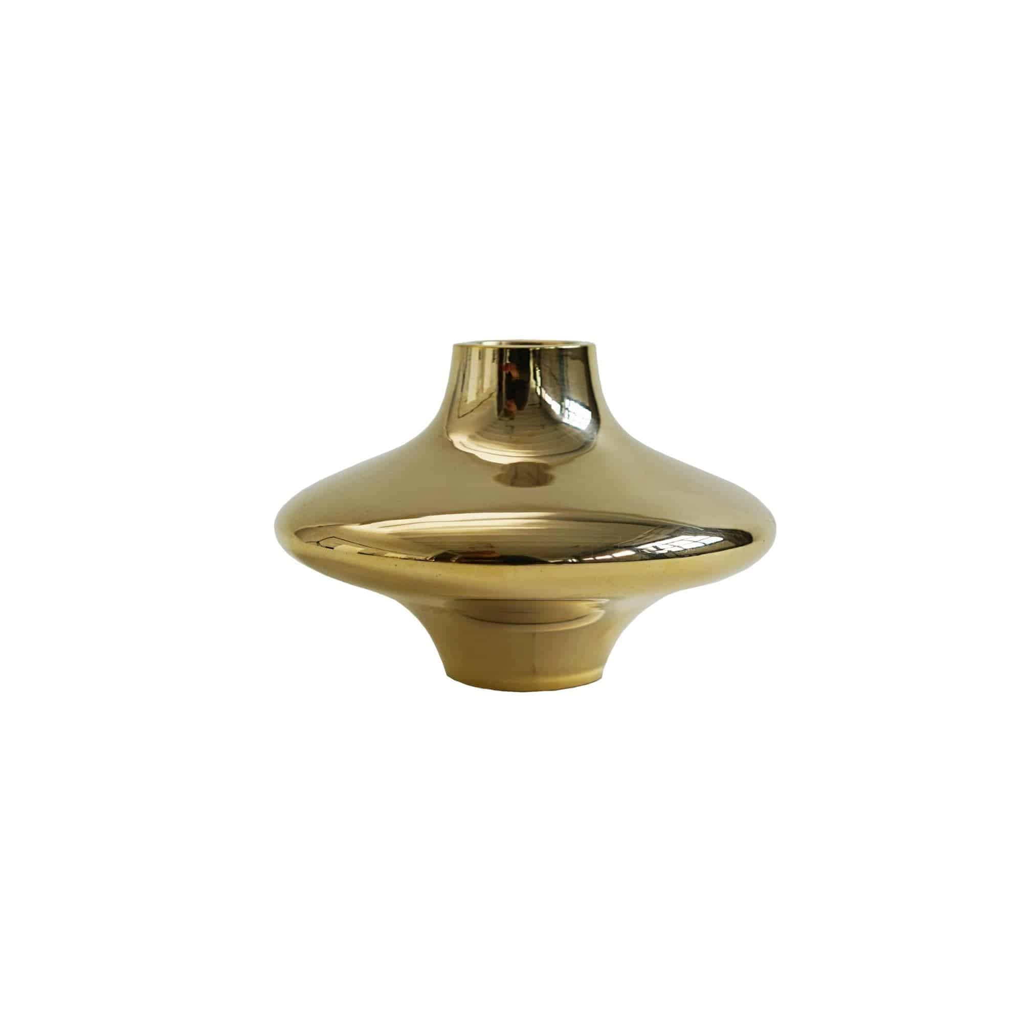 Doublet Candleholder - Gold - THAT COOL LIVING