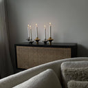 Doublet Candleholder - Silver - THAT COOL LIVING