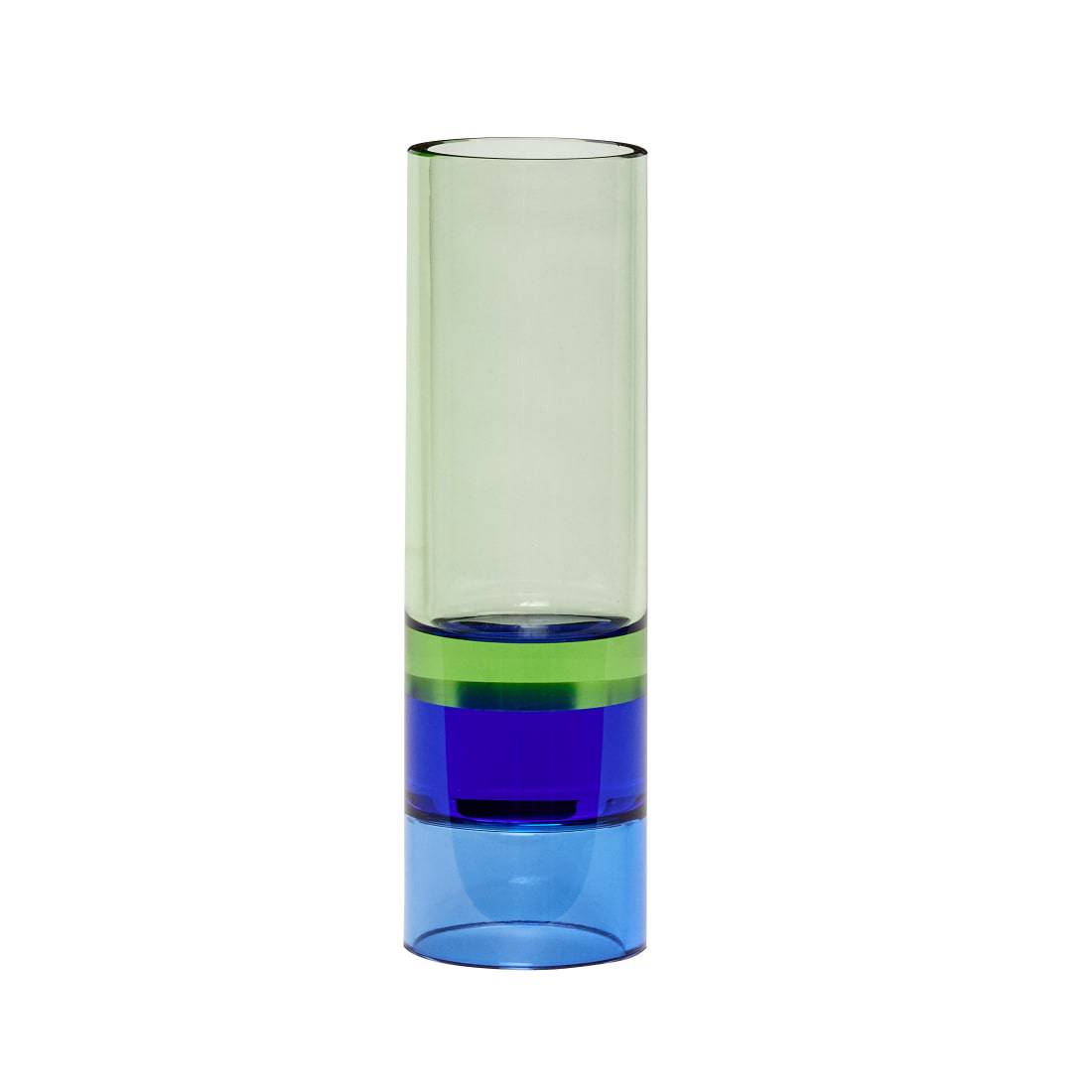 Augie Tealight Holder/Vase - Blue