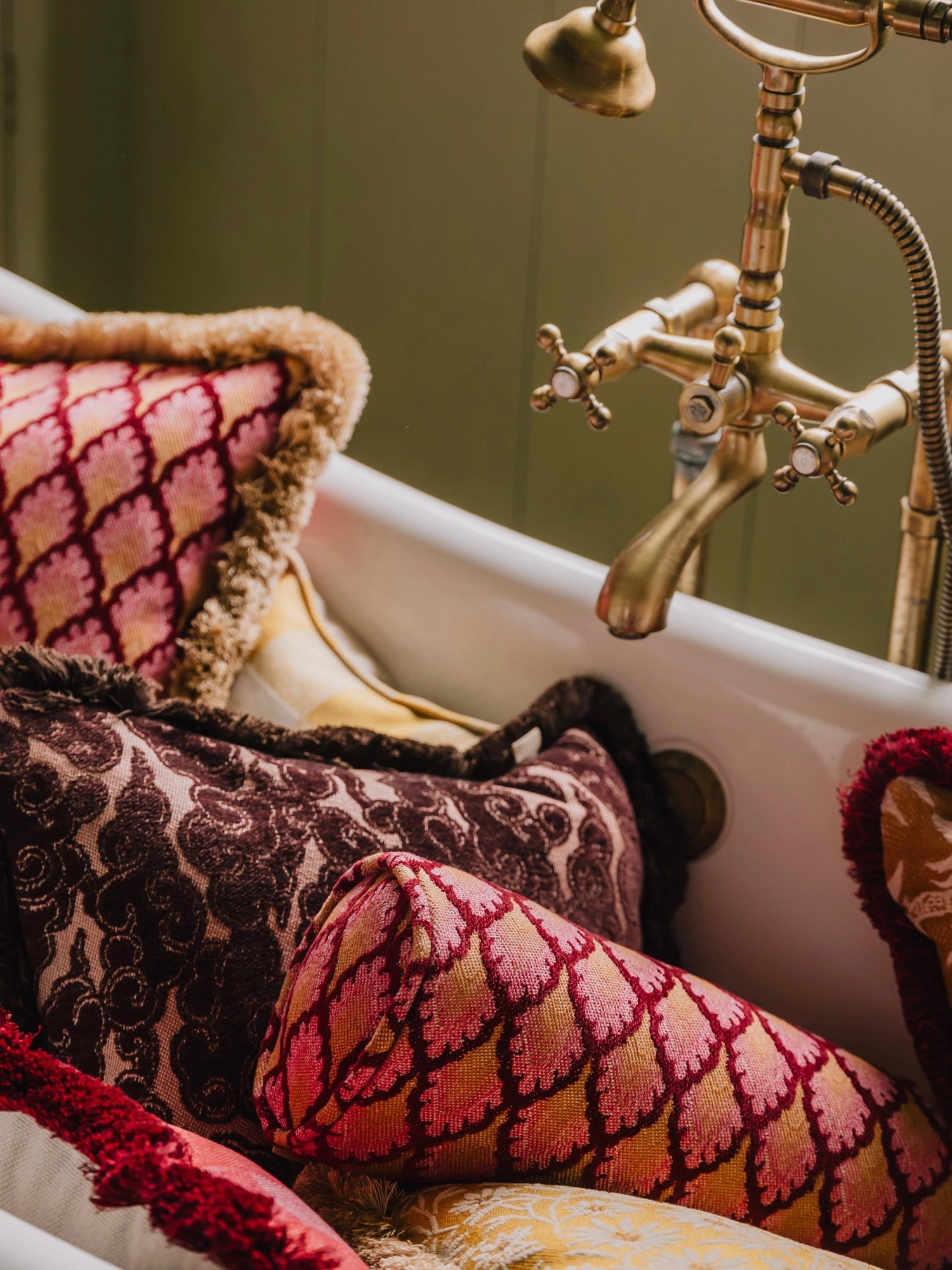 Double Sided Jessica & Laura Throw Pillow by Palais - THAT COOL LIVING