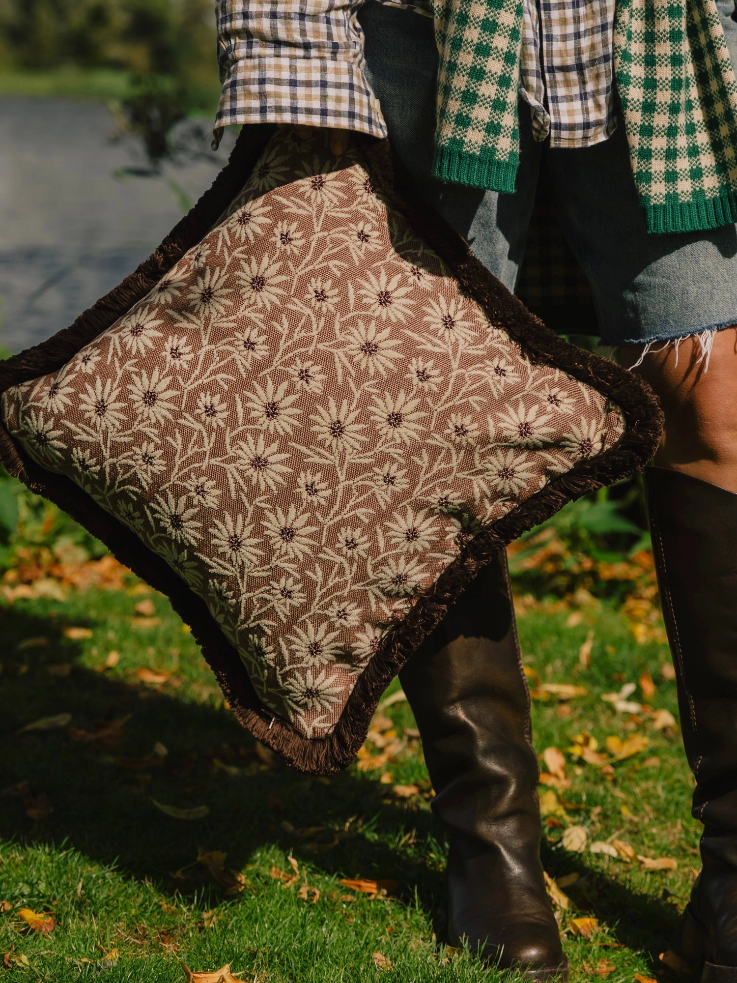 Double Sided Maya & Mako Throw Pillow by Palais - THAT COOL LIVING