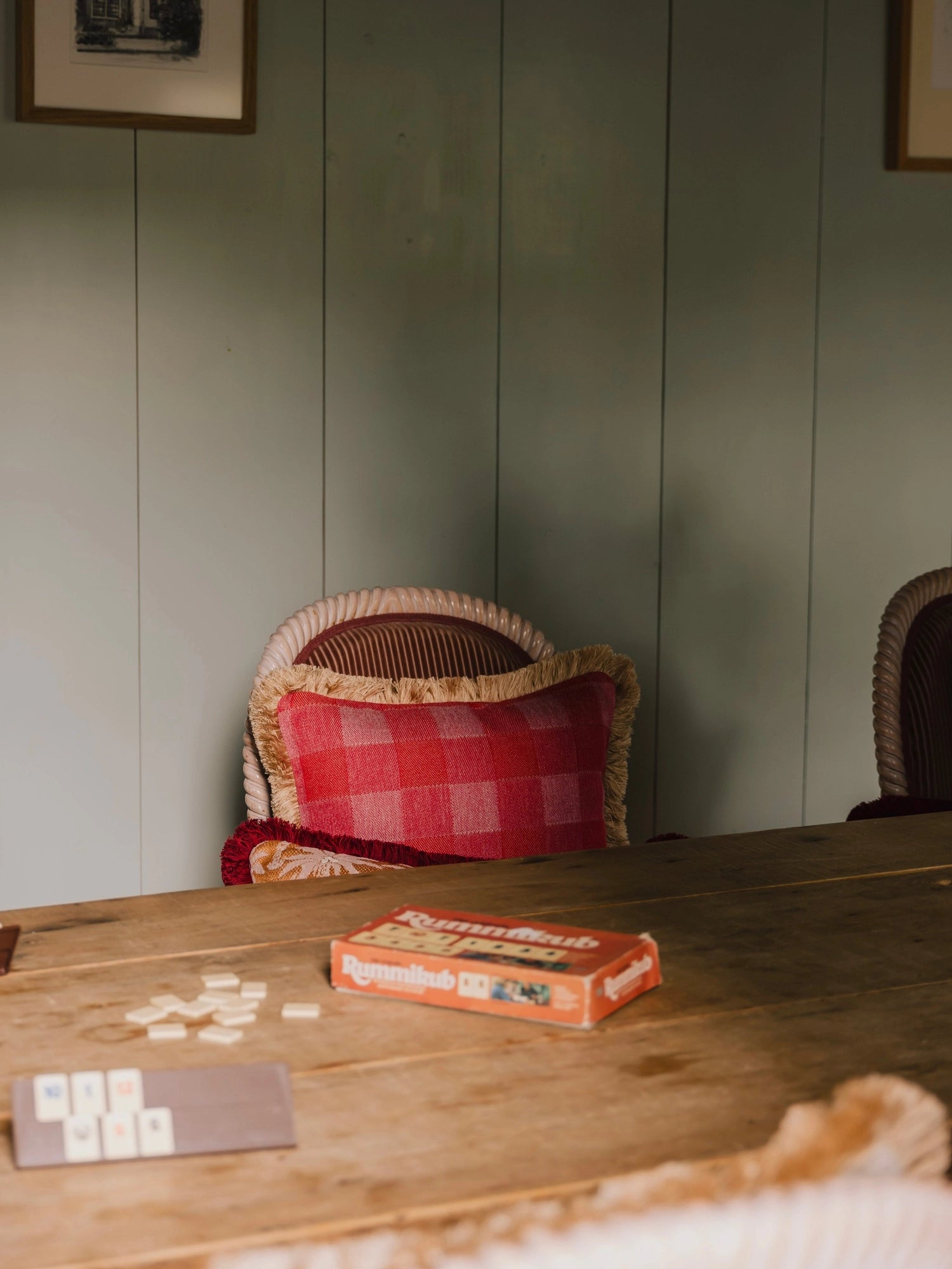 Double Sided Brigitte & Jessica Throw Pillow by Palais - THAT COOL LIVING