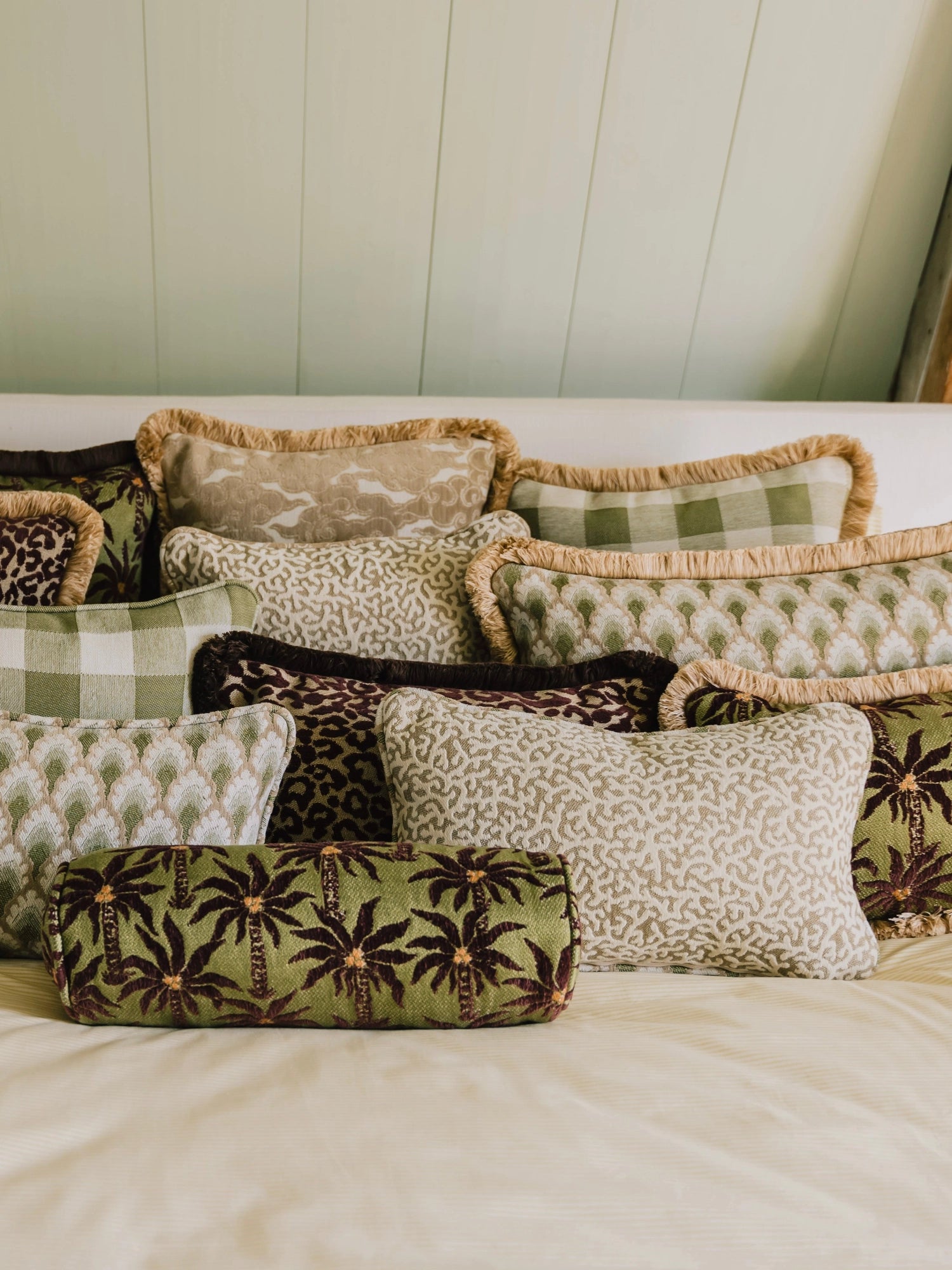 Double Sided Coco & Laura Throw Pillow by Palais - THAT COOL LIVING