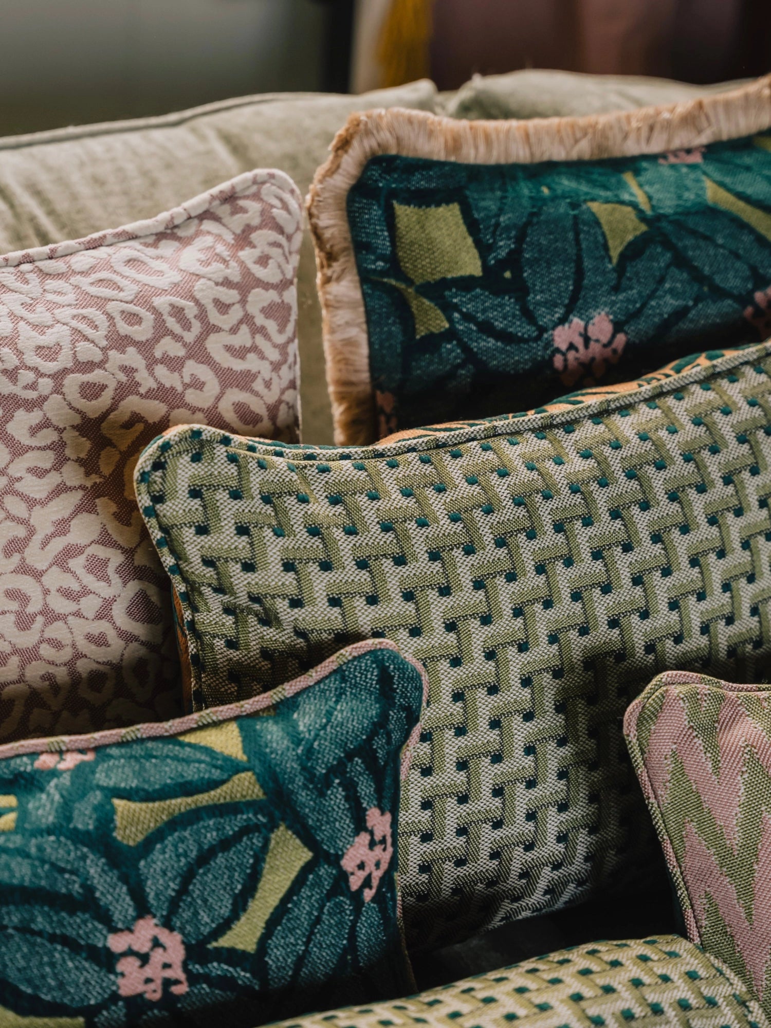 Double Sided Janis & Laura Throw Pillow by Palais - THAT COOL LIVING