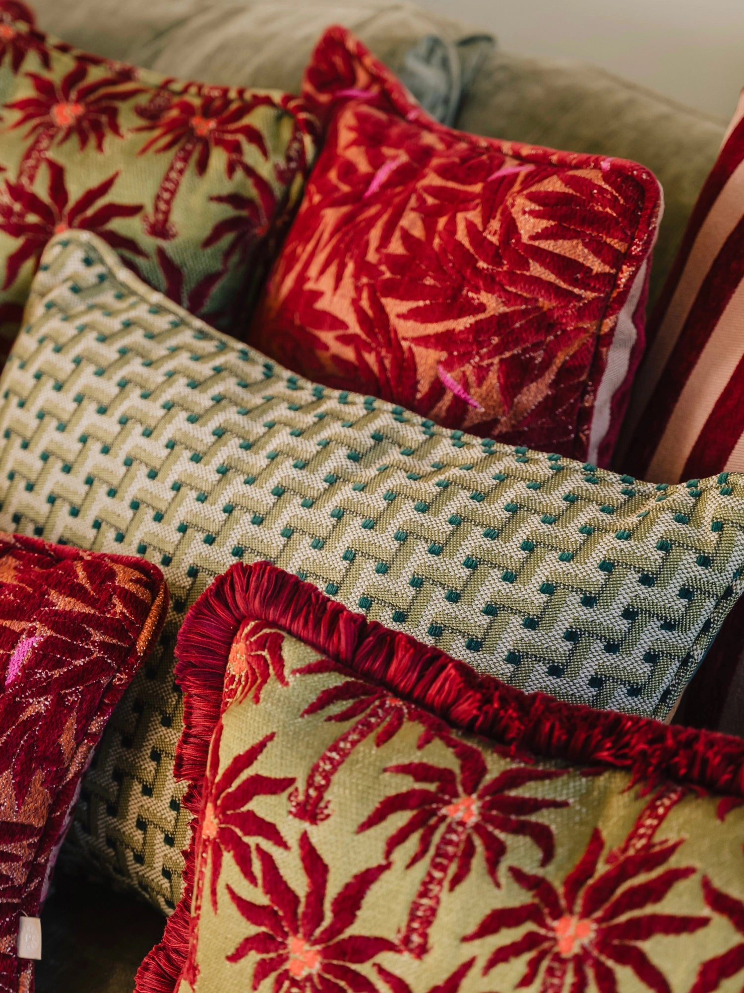 Double Sided Janis & Laura Throw Pillow by Palais - THAT COOL LIVING