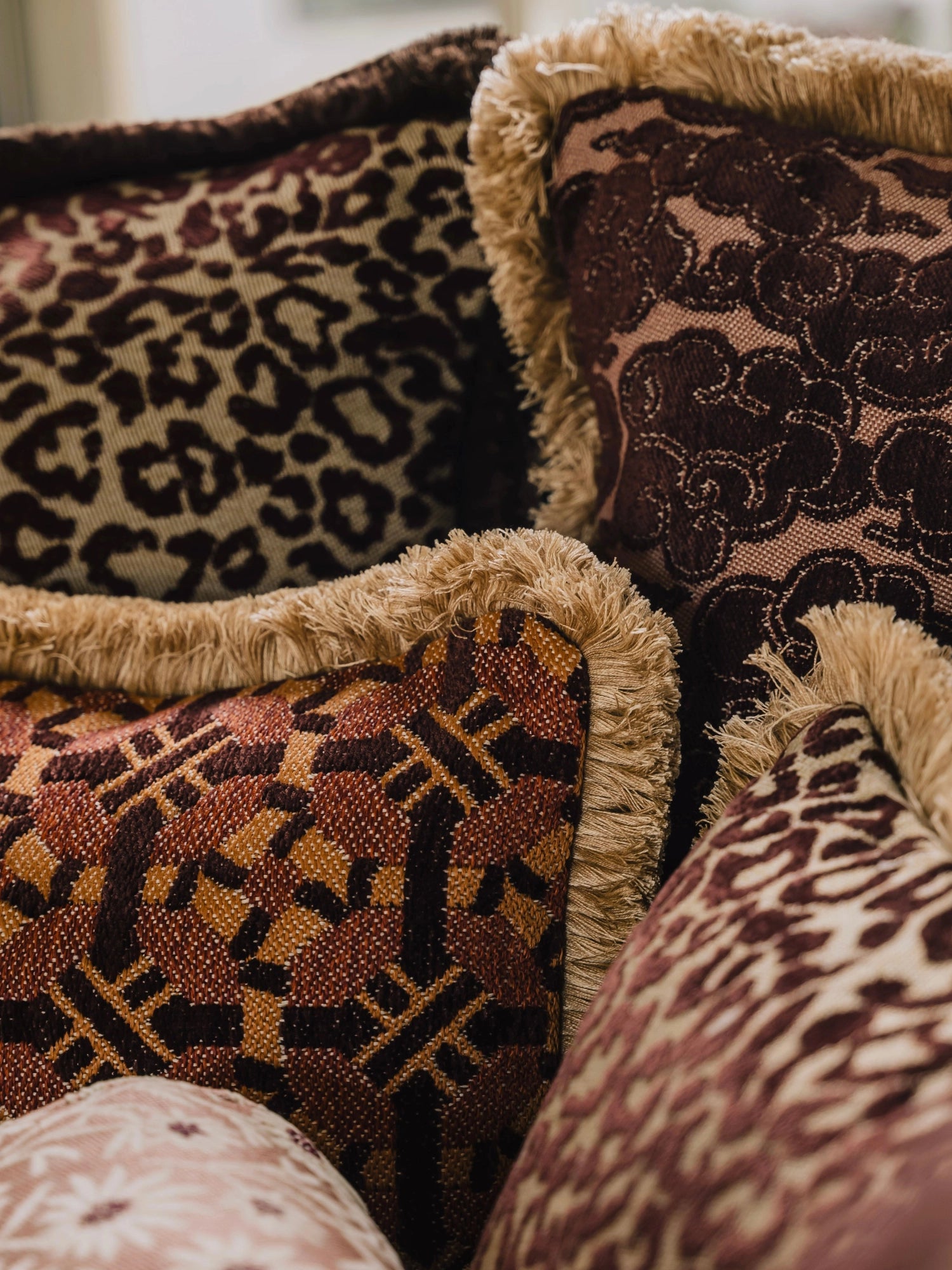 Double Sided Maya & Mako Throw Pillow by Palais - THAT COOL LIVING