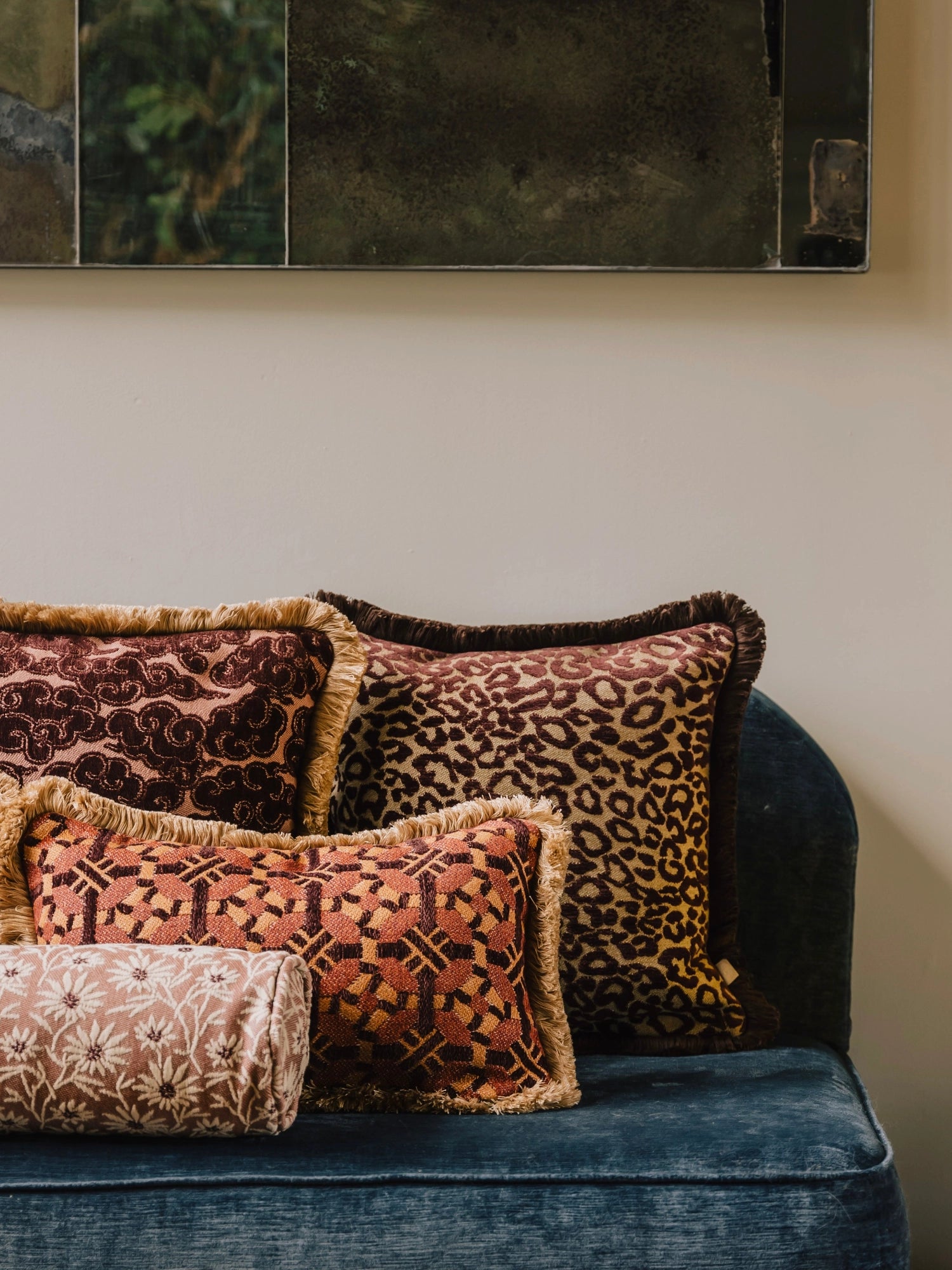 Double Sided Coco & Maya Throw Pillow by Palais - THAT COOL LIVING