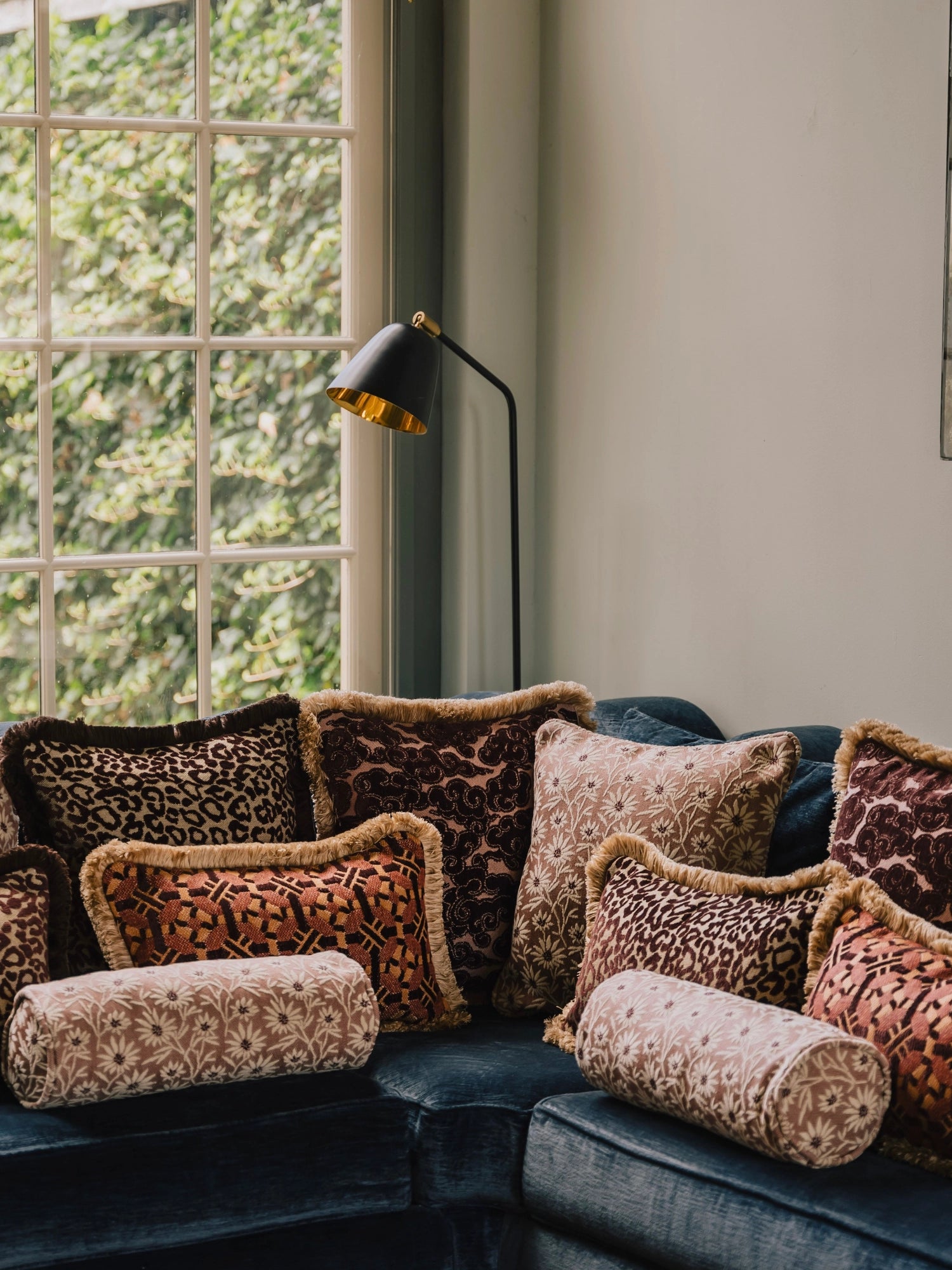 Double Sided Yin & Laura Throw Pillow by Palais - THAT COOL LIVING