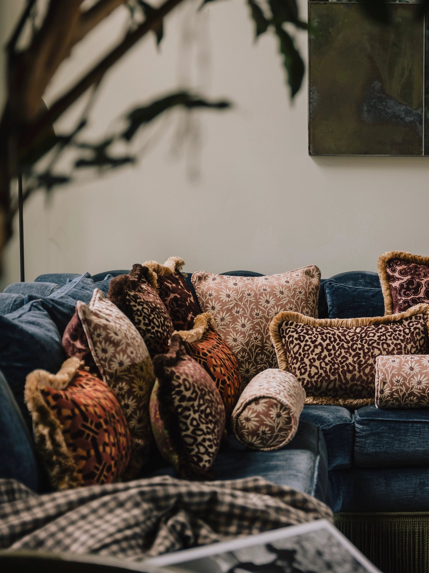 Double Sided Coco & Maya Throw Pillow by Palais - THAT COOL LIVING