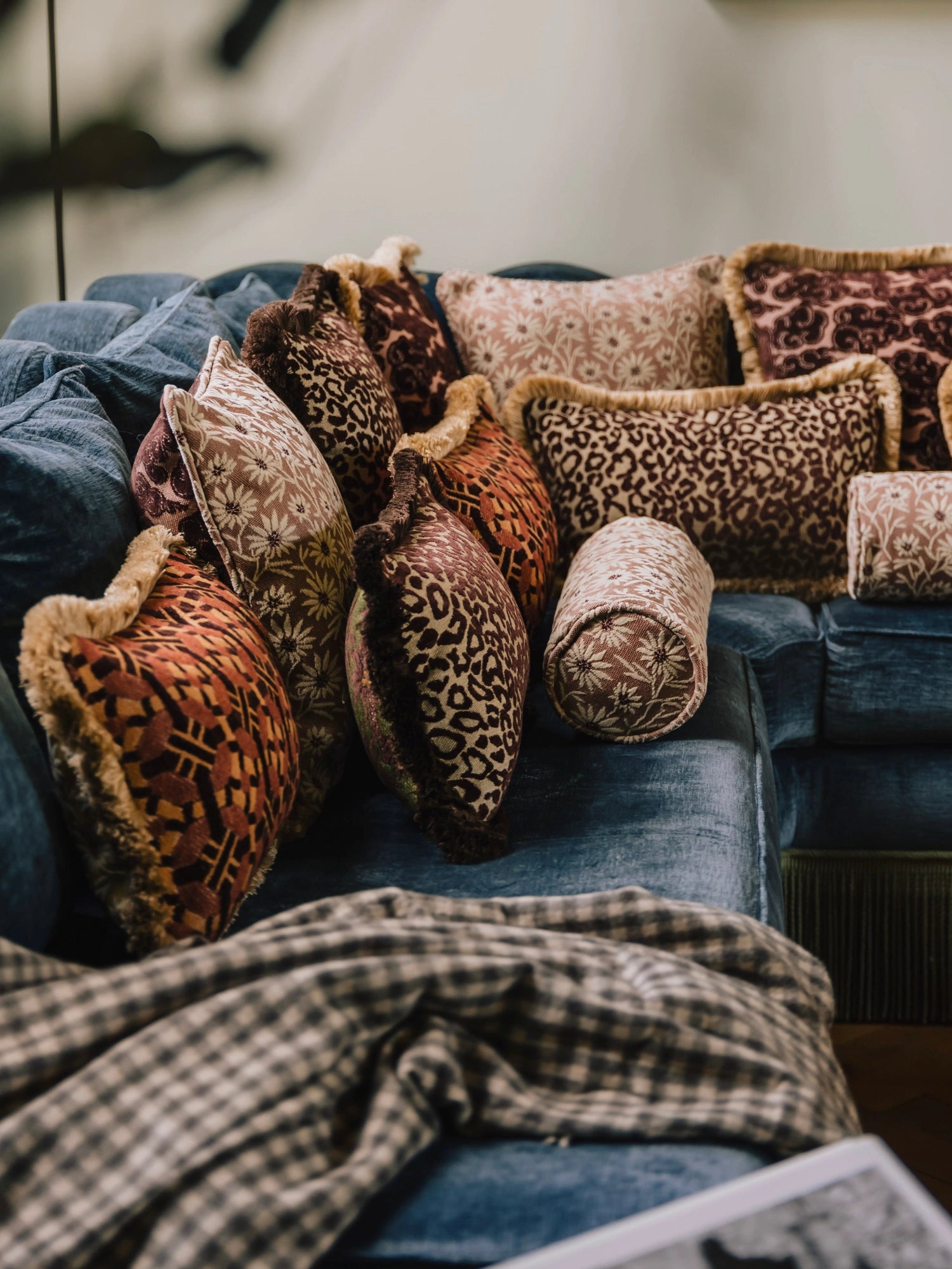 Double Sided Yin & Laura Throw Pillow by Palais - THAT COOL LIVING