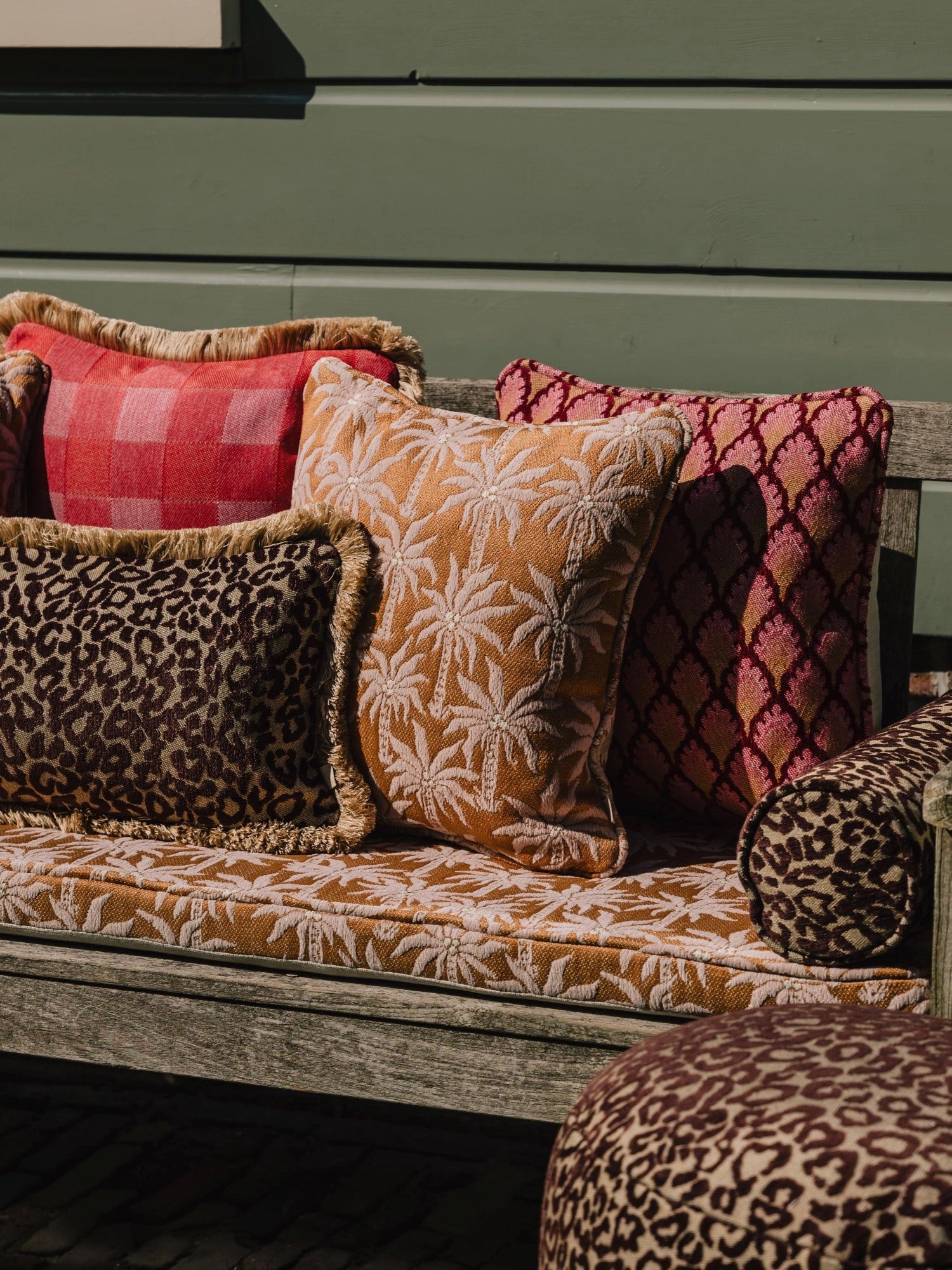 Double Sided Maya & Laura Throw Pillow by Palais - THAT COOL LIVING