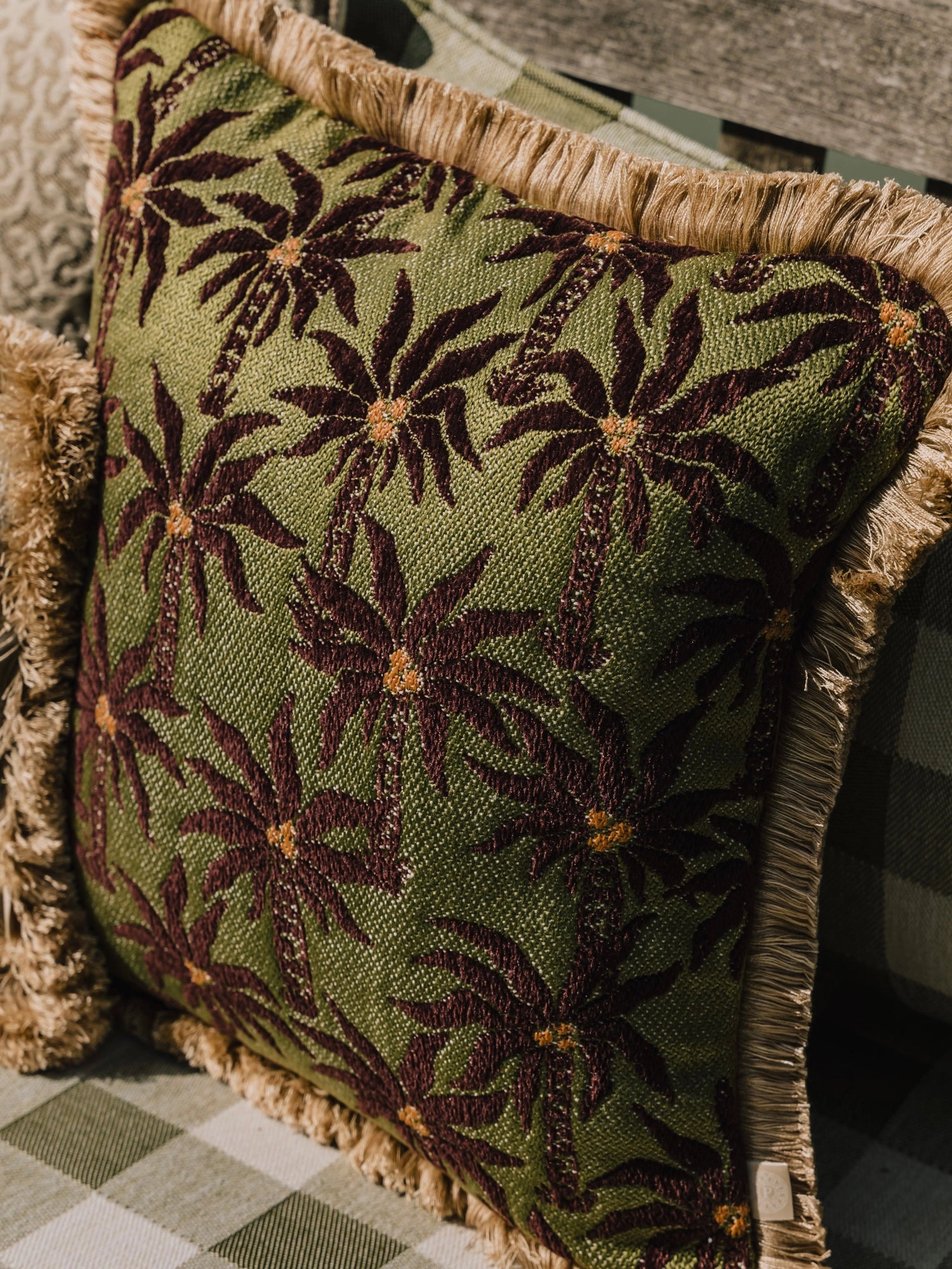 Double Sided Laura & Jessica Throw Pillow by Palais - THAT COOL LIVING