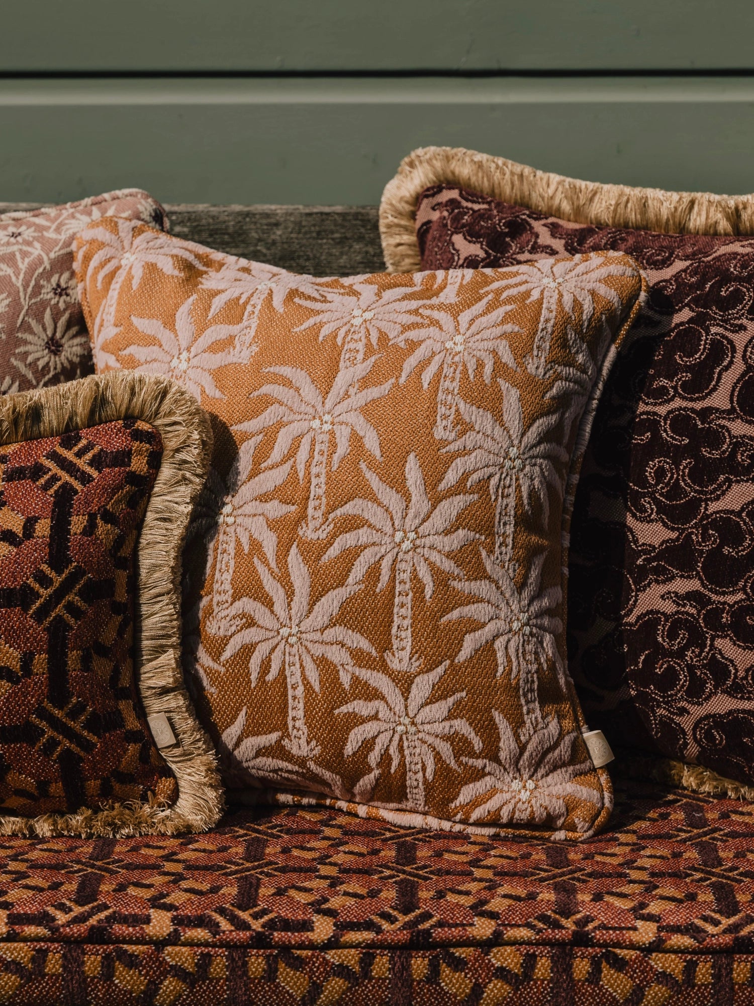 Double Sided Laura & Coco Throw Pillow by Palais - THAT COOL LIVING