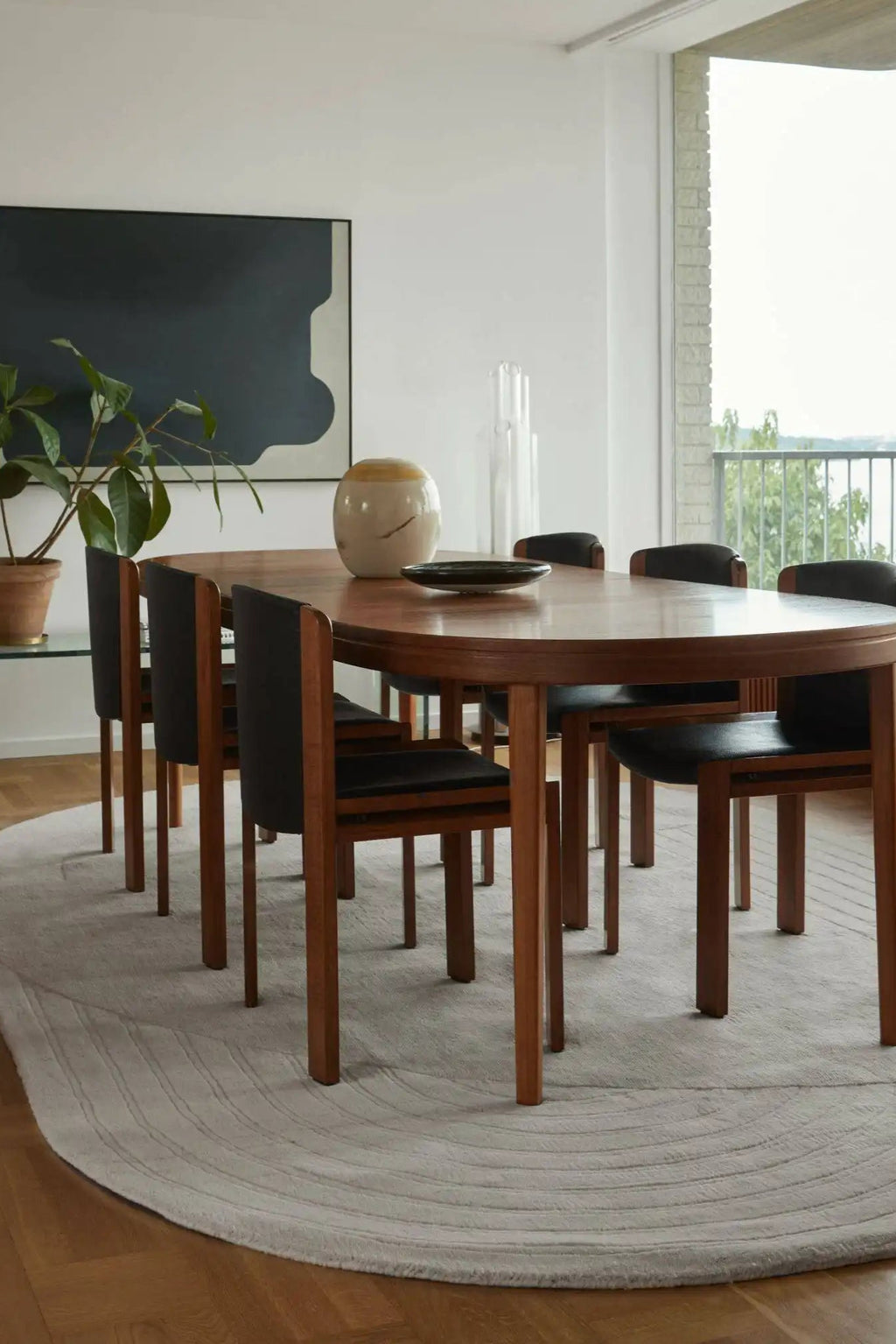 Circular Wool Rug - THAT COOL LIVING