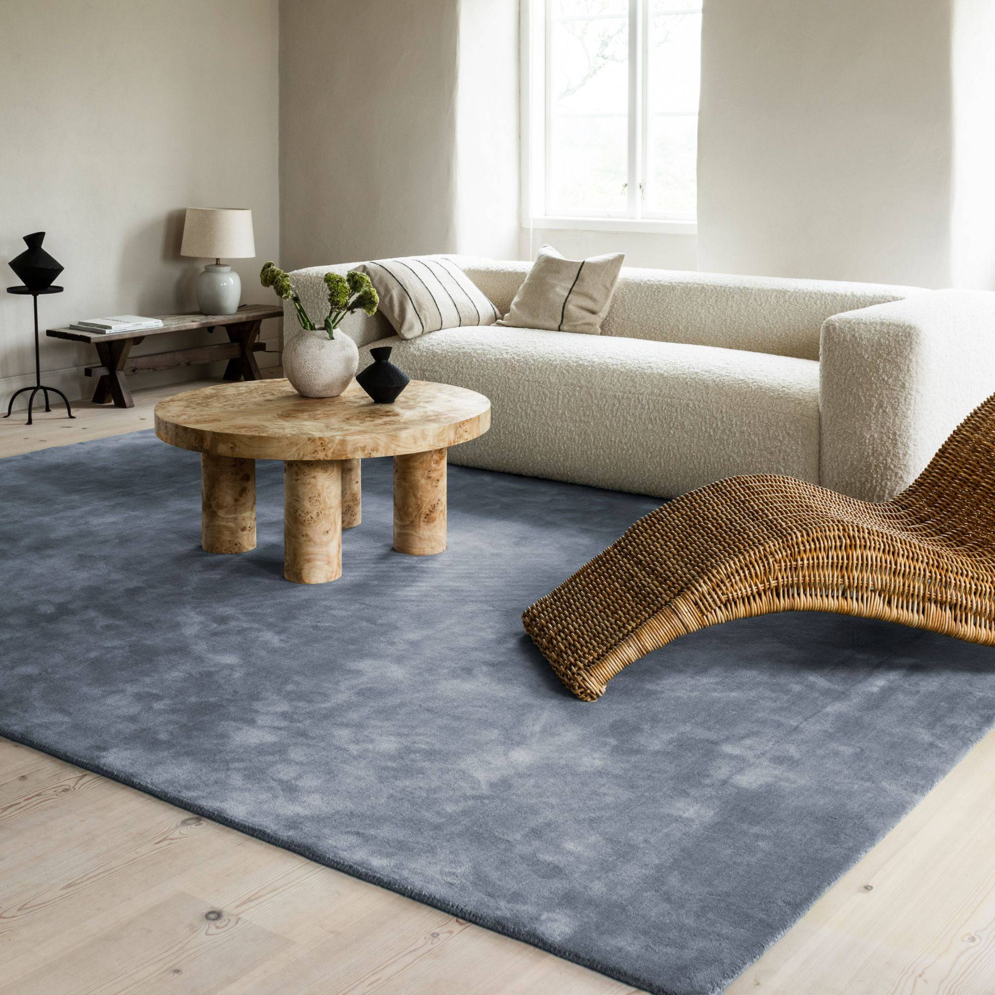 Classic Solid Wool Rug