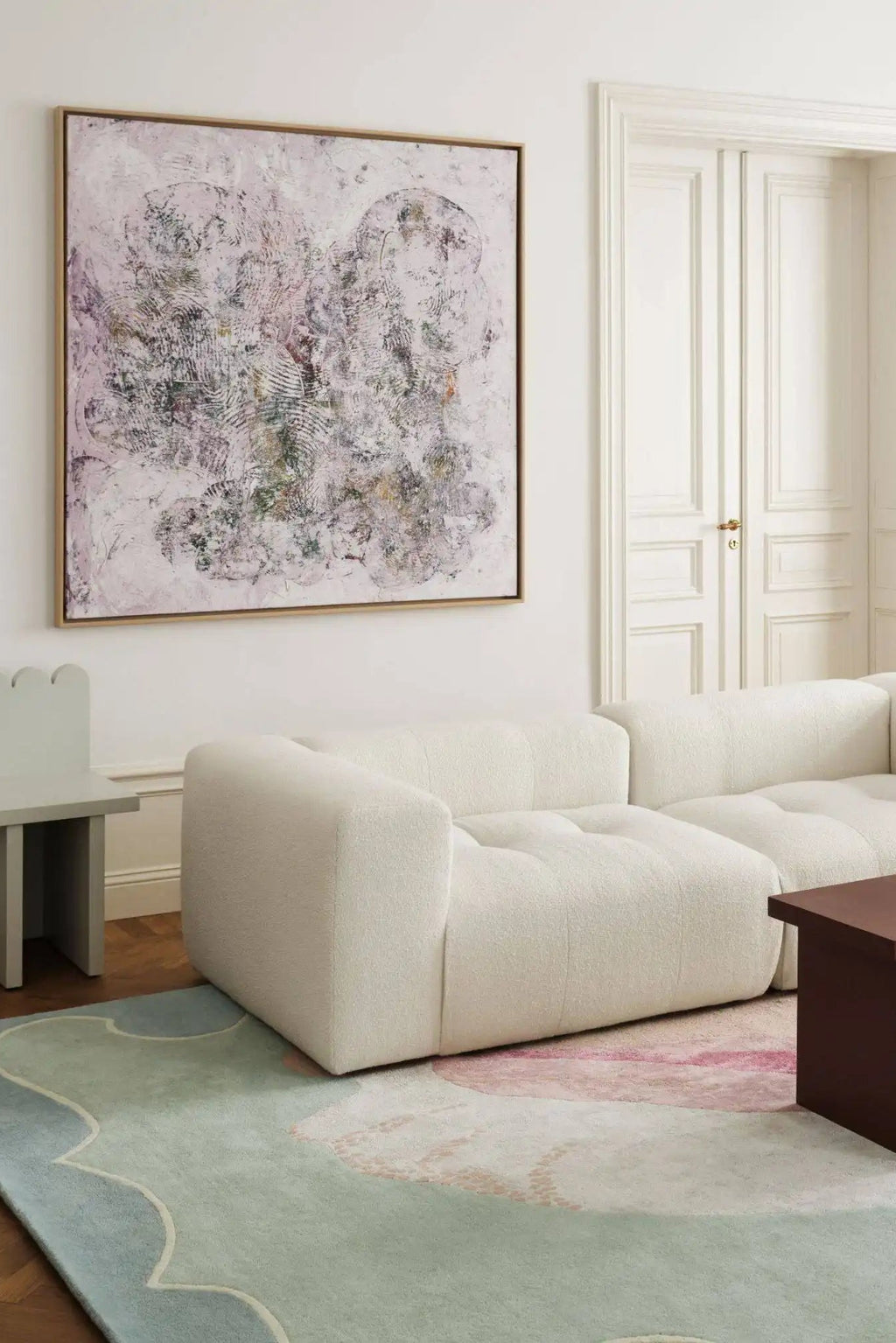 Shell Patterned Wool Rug - THAT COOL LIVING