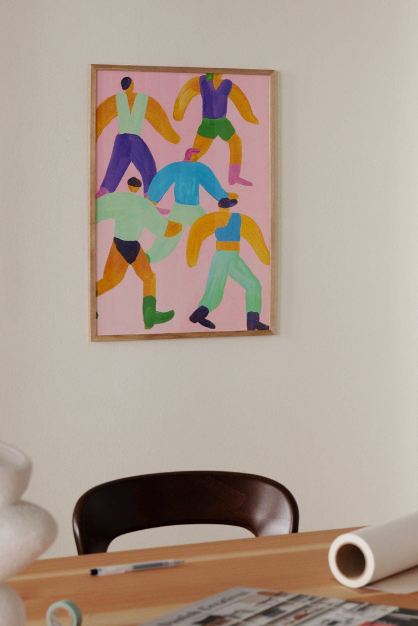 Walk the Walk - Art Print by The Poster Club - THAT COOL LIVING