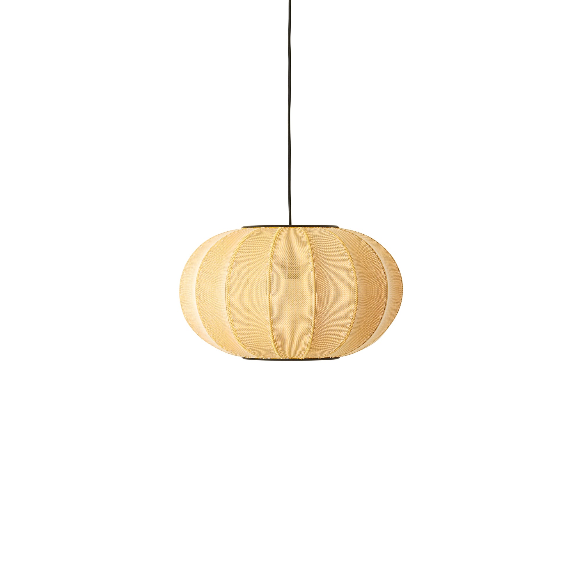 Knit-Wit Ø45 Oval Pendant Lamp by Made by Hand - THAT COOL LIVING
