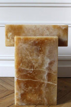 Gaia Honey Onyx Table - THAT COOL LIVING