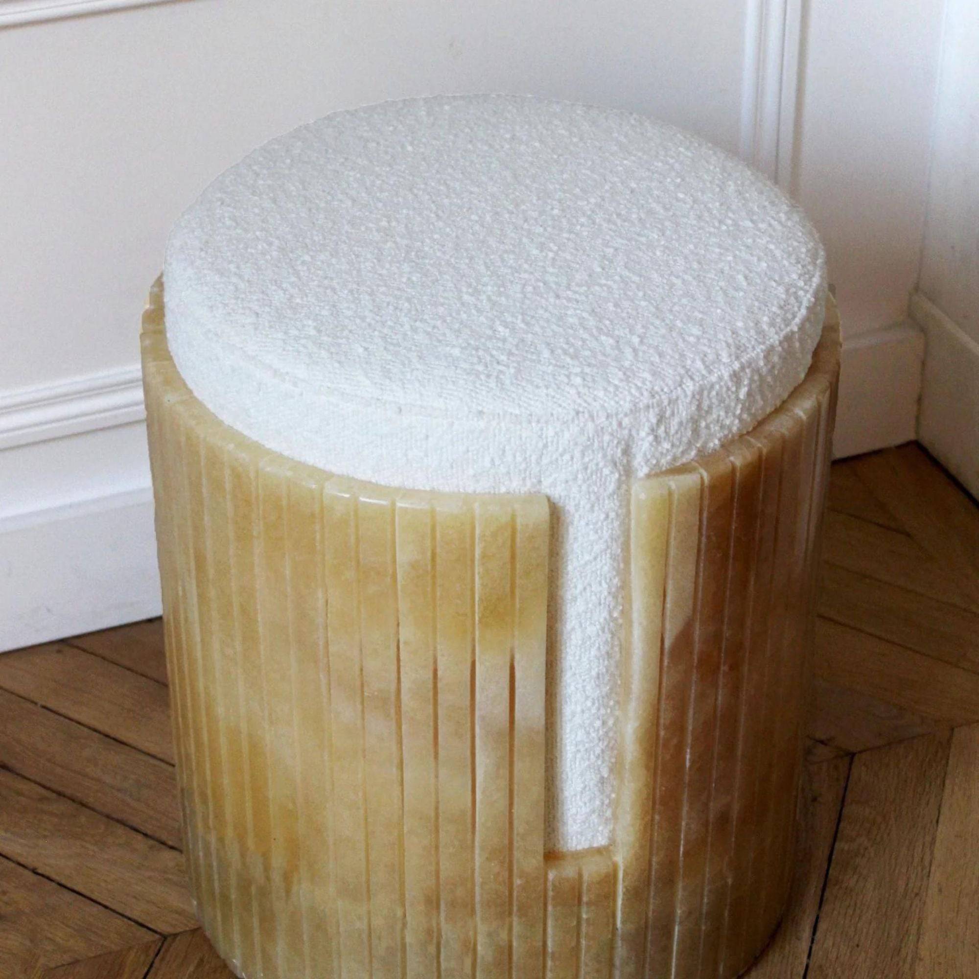 Honey Onyx Dolce Stool - THAT COOL LIVING