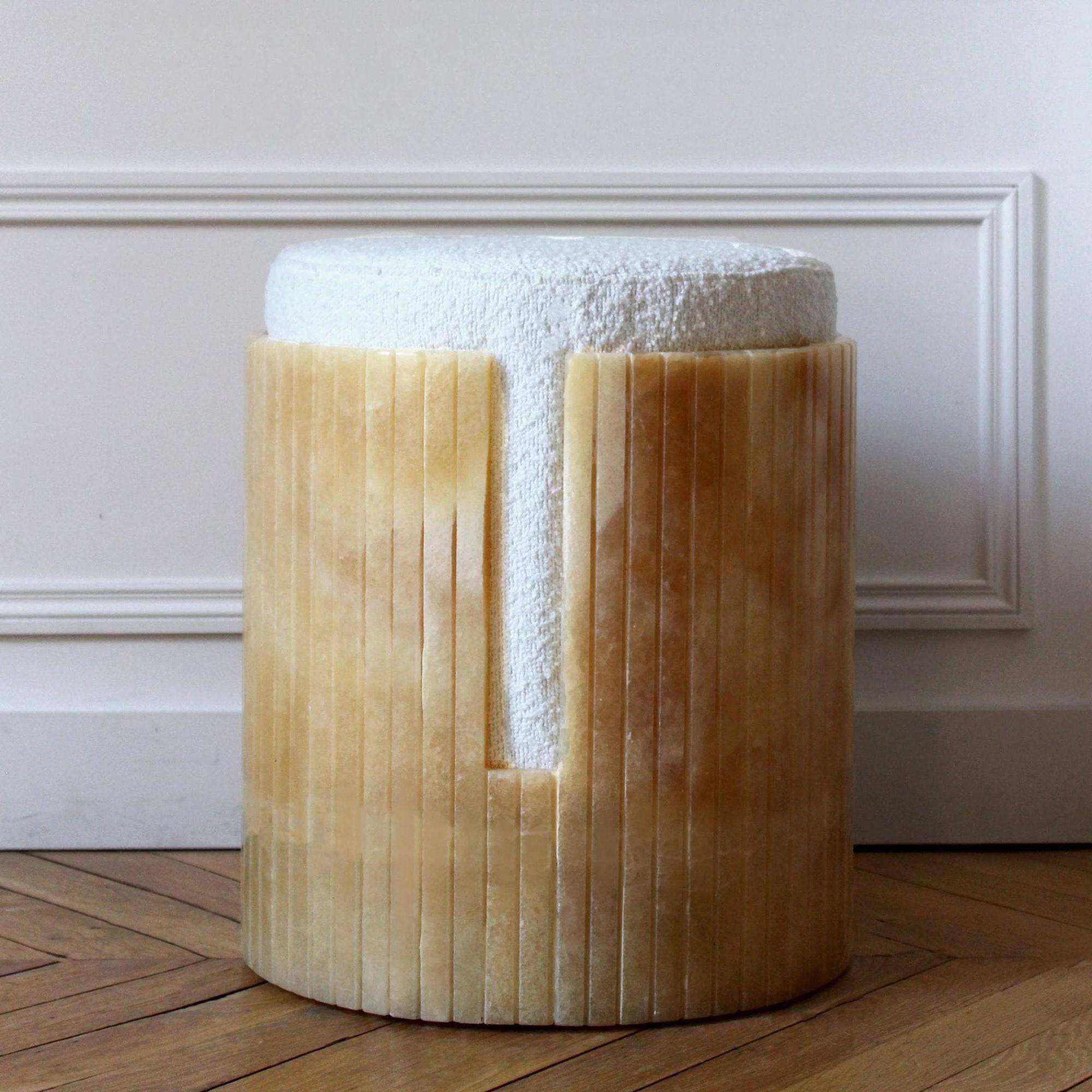 Honey Onyx Dolce Stool - THAT COOL LIVING